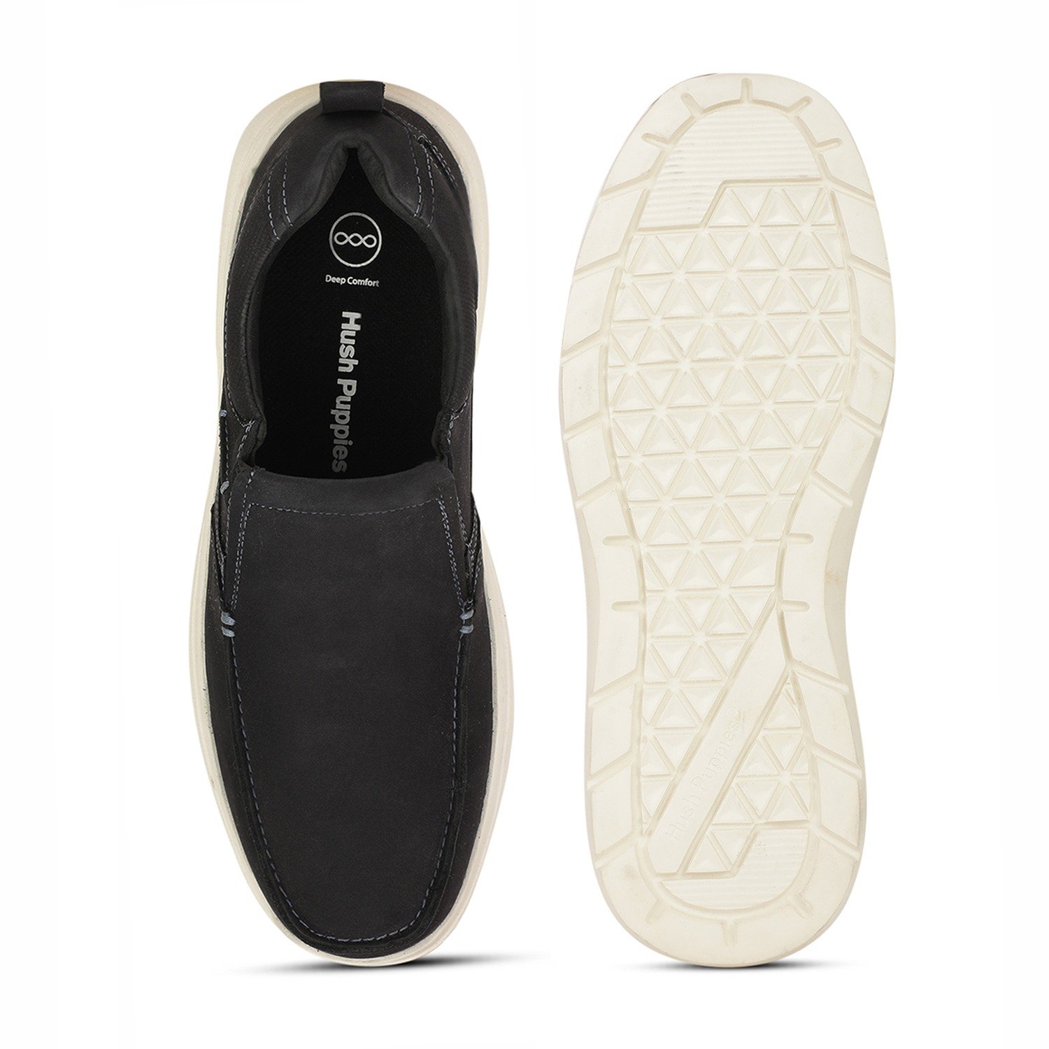 Jacques Casual Navy Loafers For Men