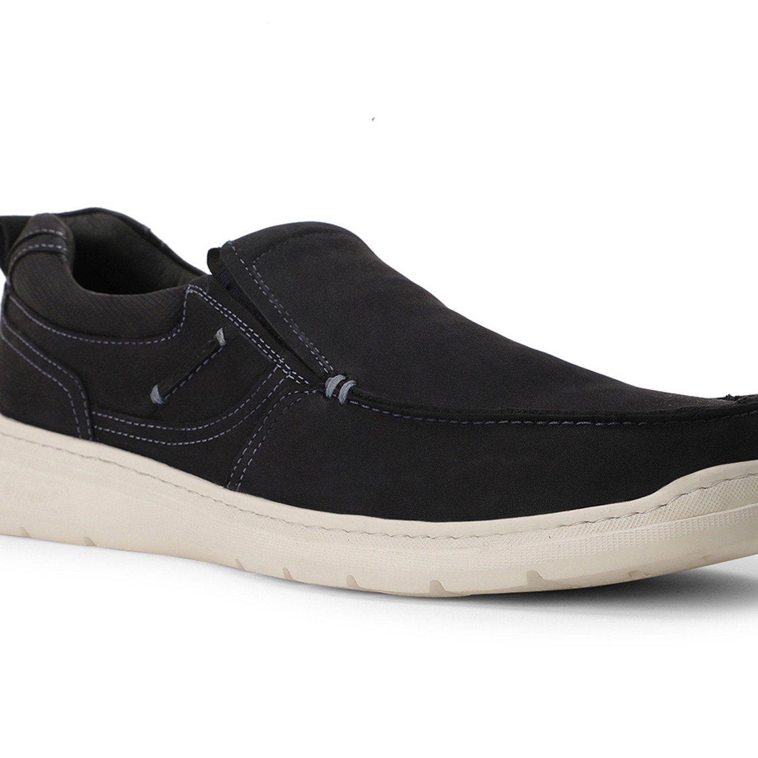 Jacques Casual Navy Loafers For Men