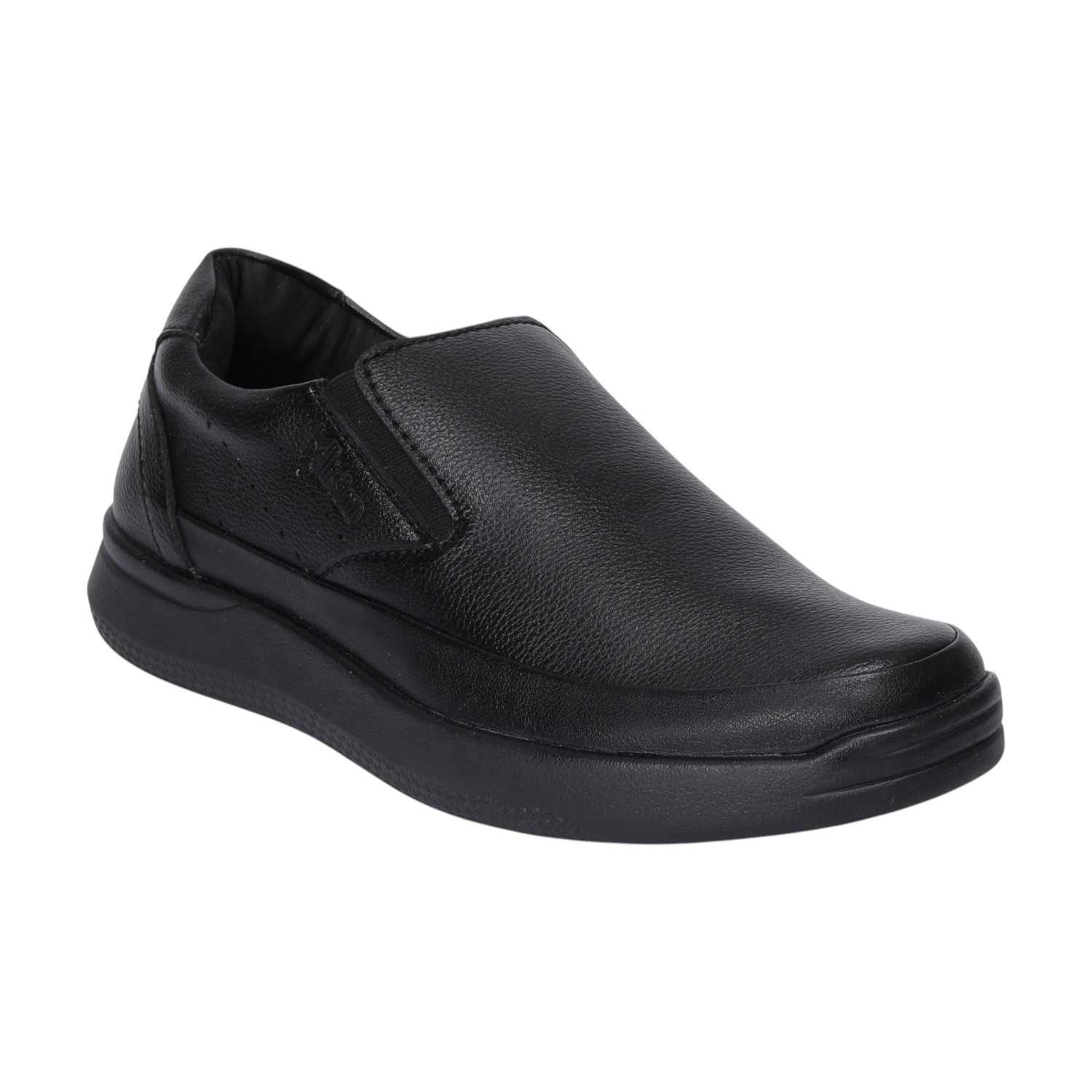 Men Black Casual Shoes Slip On