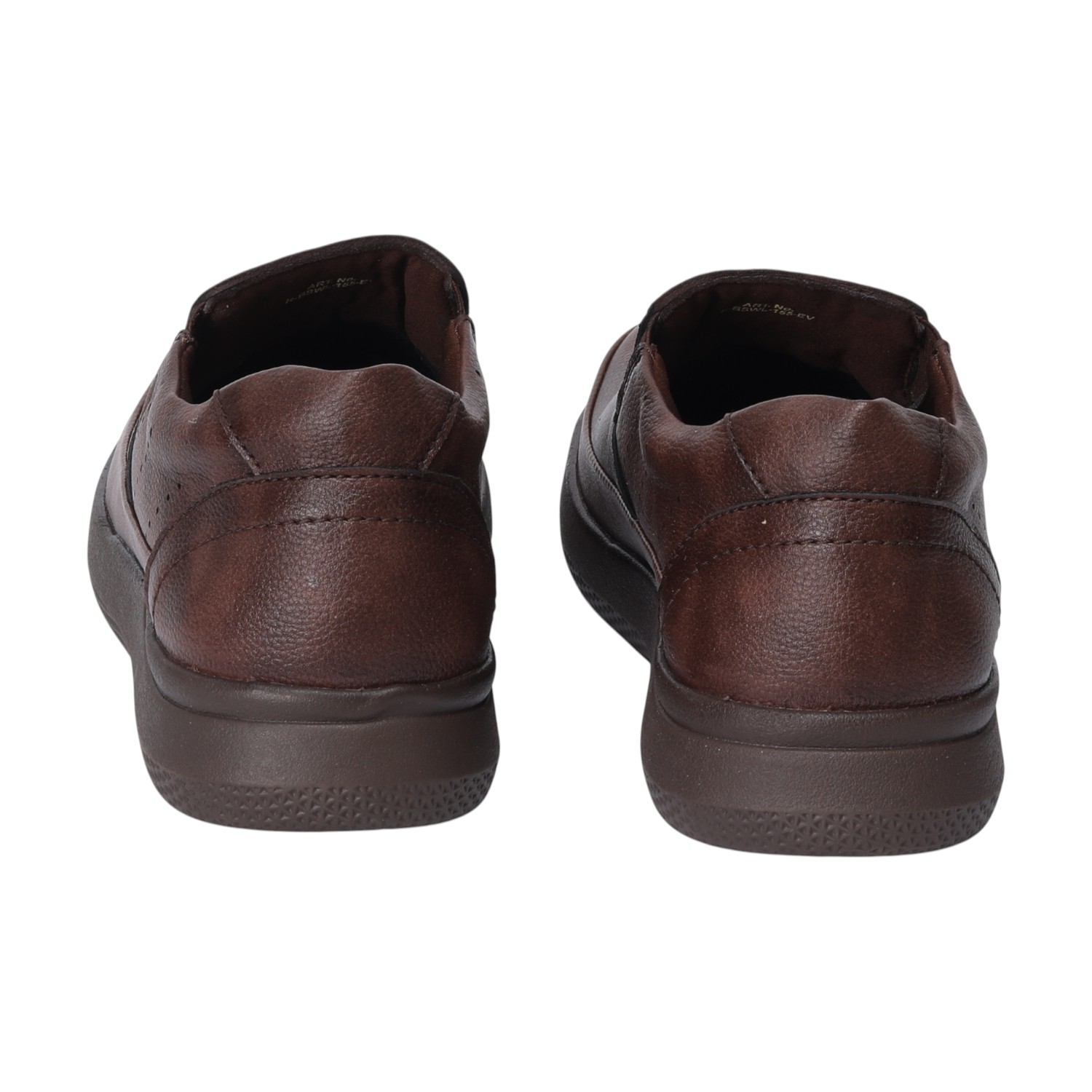 Men Brown Casual Shoes Slip On