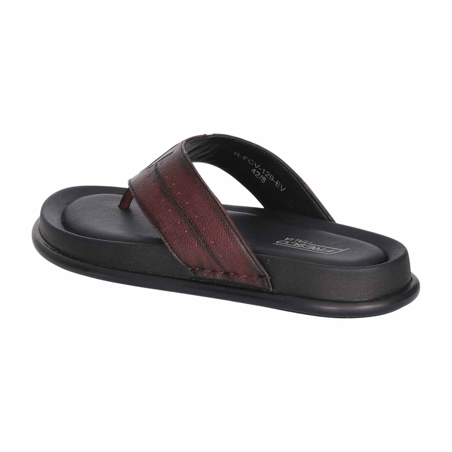 Men Vintage Brown Comfort Thongs