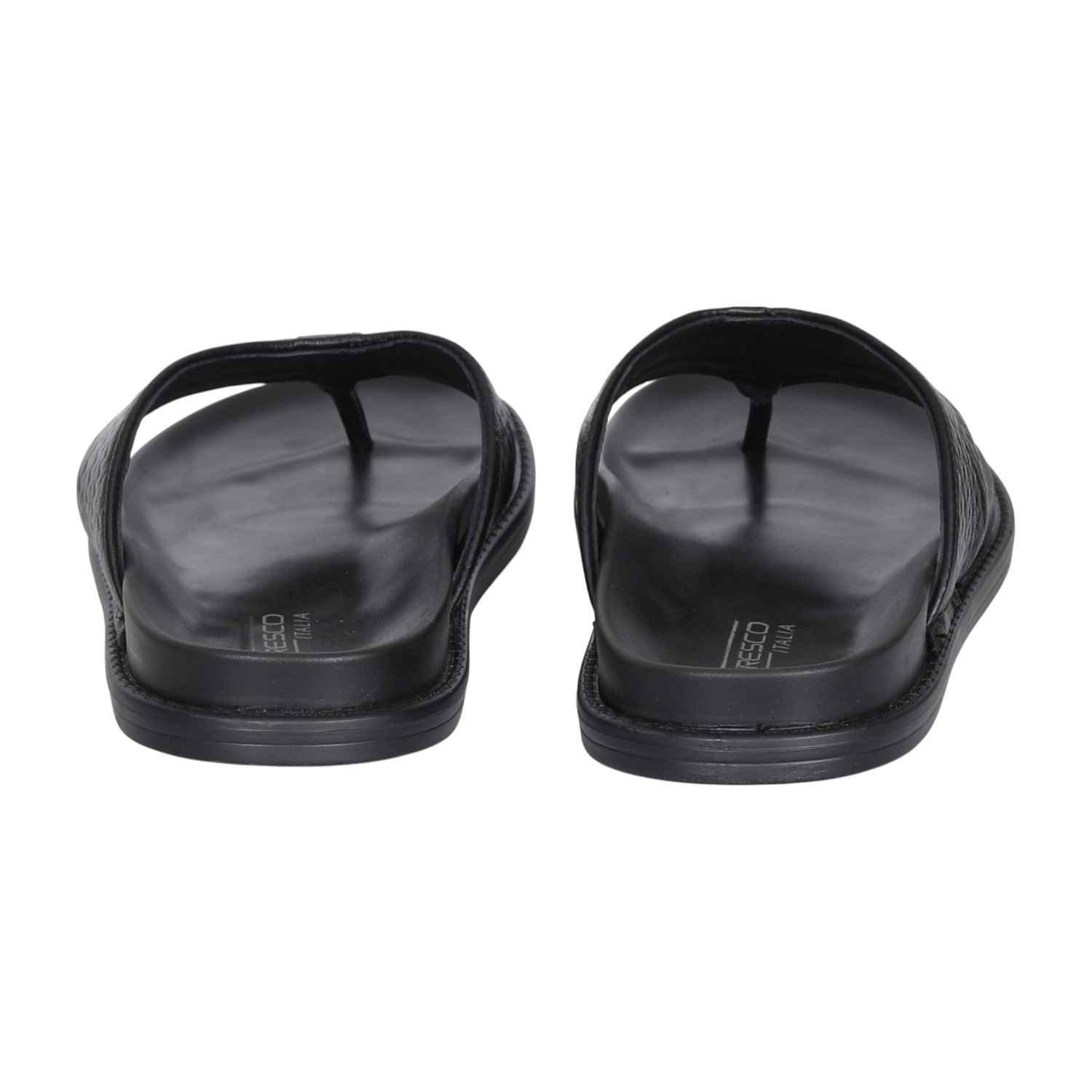 Men  Basketweave Black Slides