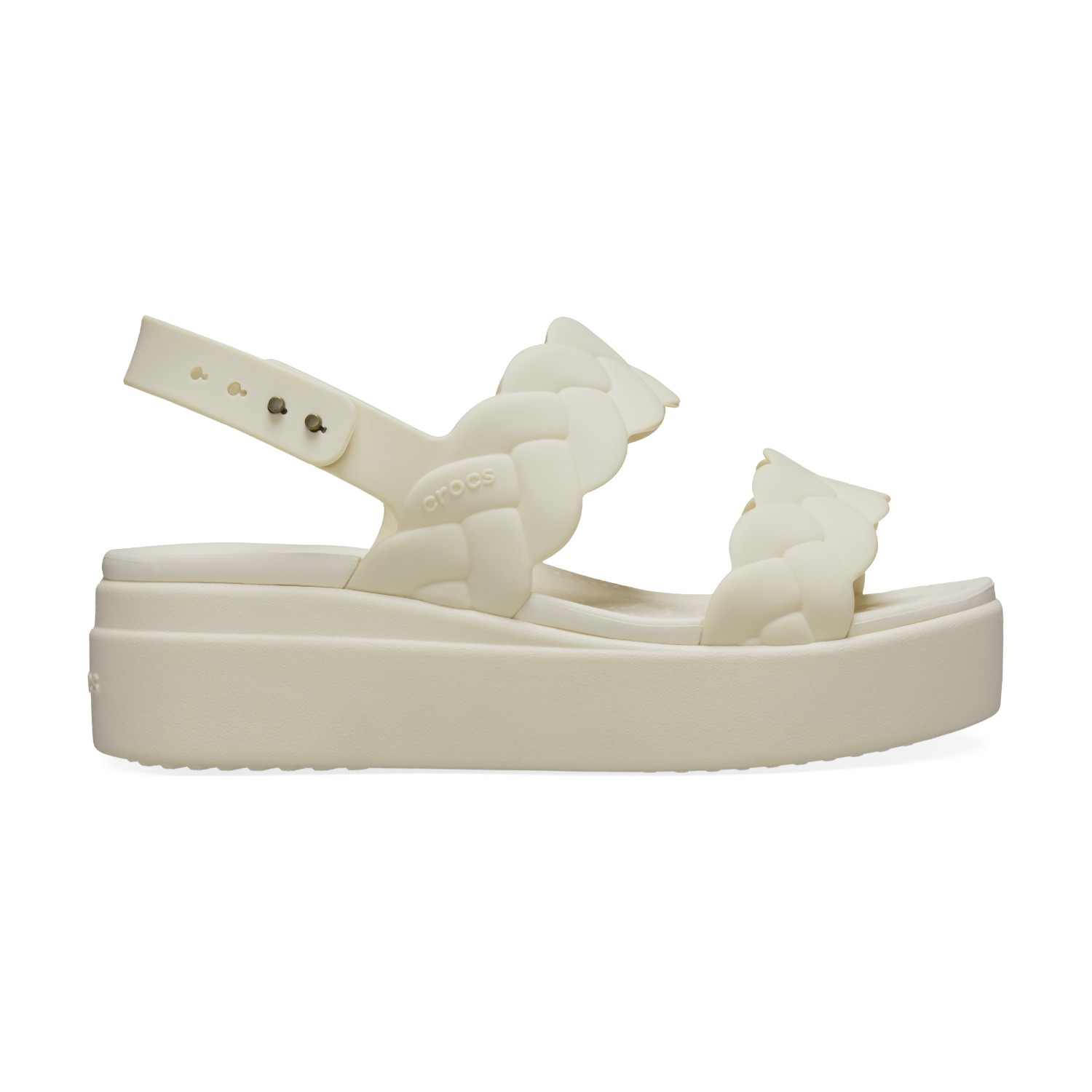 Brooklyn Woven Upper Low Wedge Women Sandal
