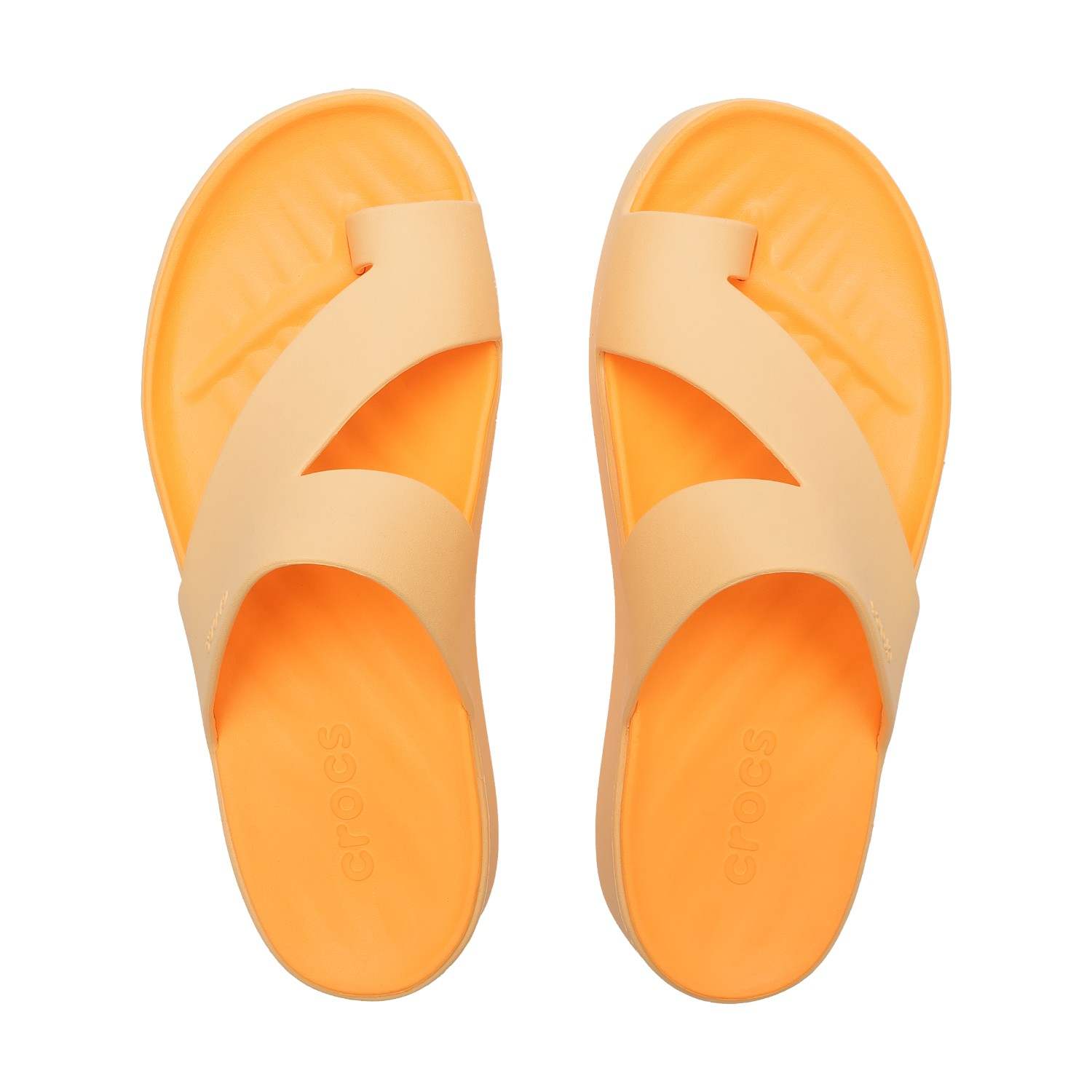 Getaway Platform Toe Loop Women Golden Sandals