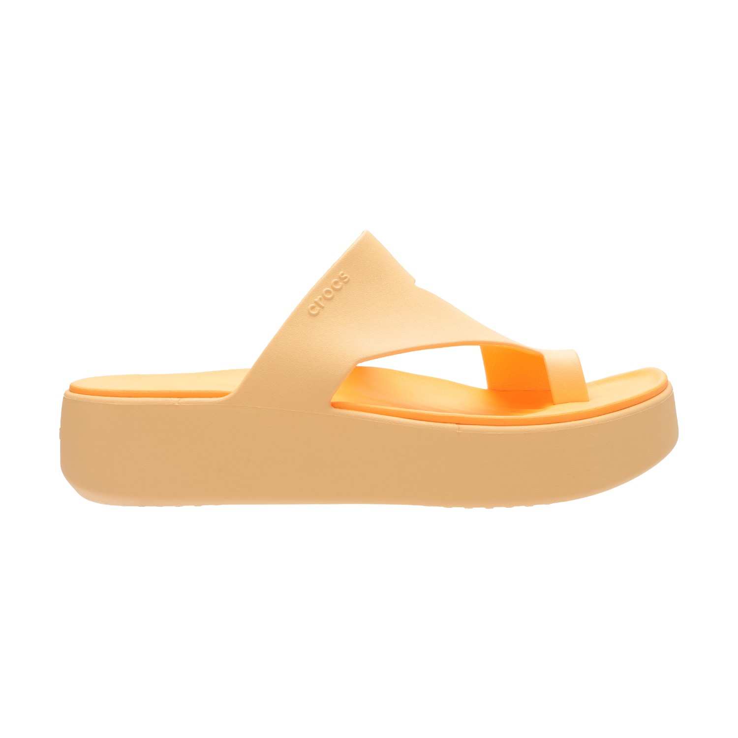Getaway Platform Toe Loop Women Golden Sandals