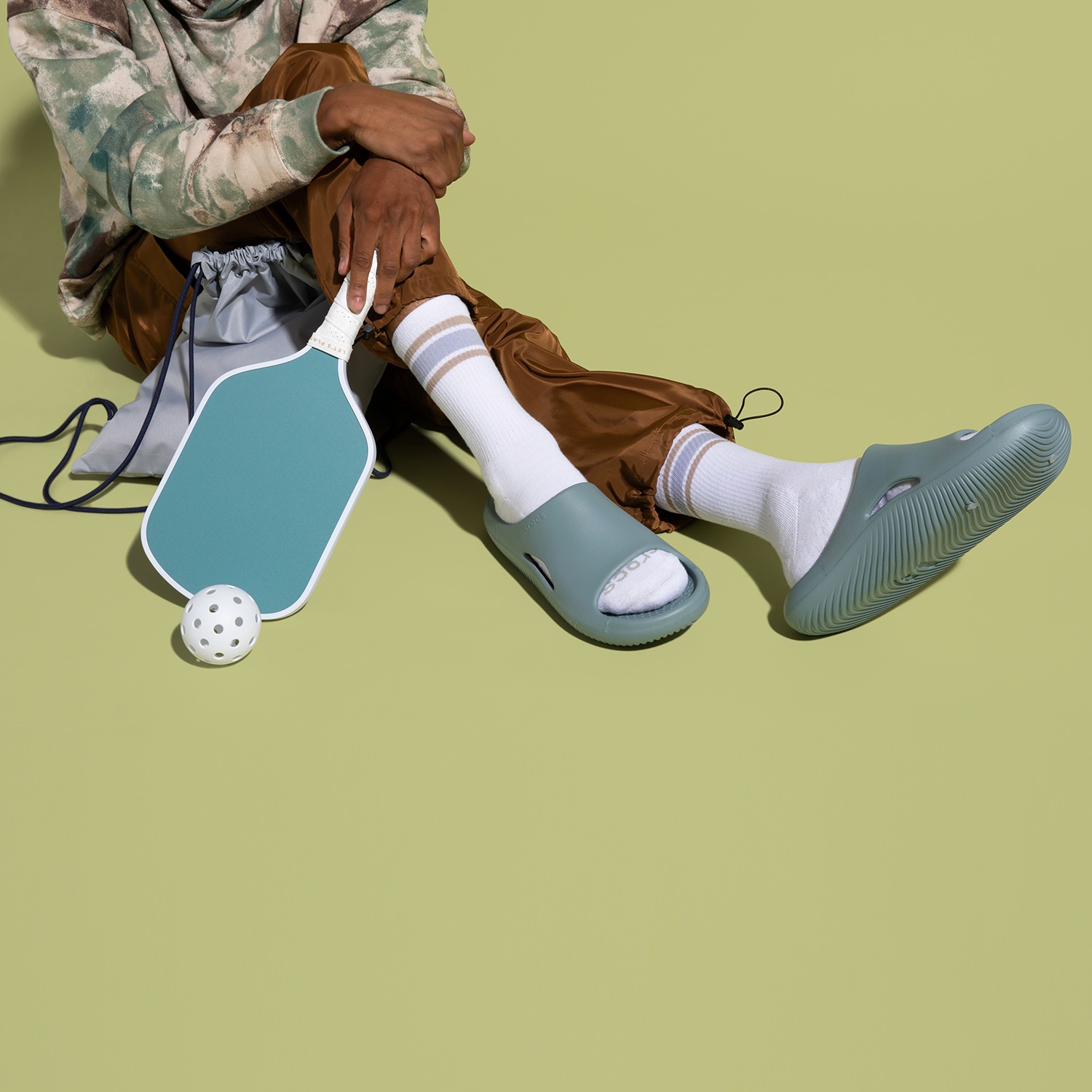 Mellow Recovery Men Blue Slidders