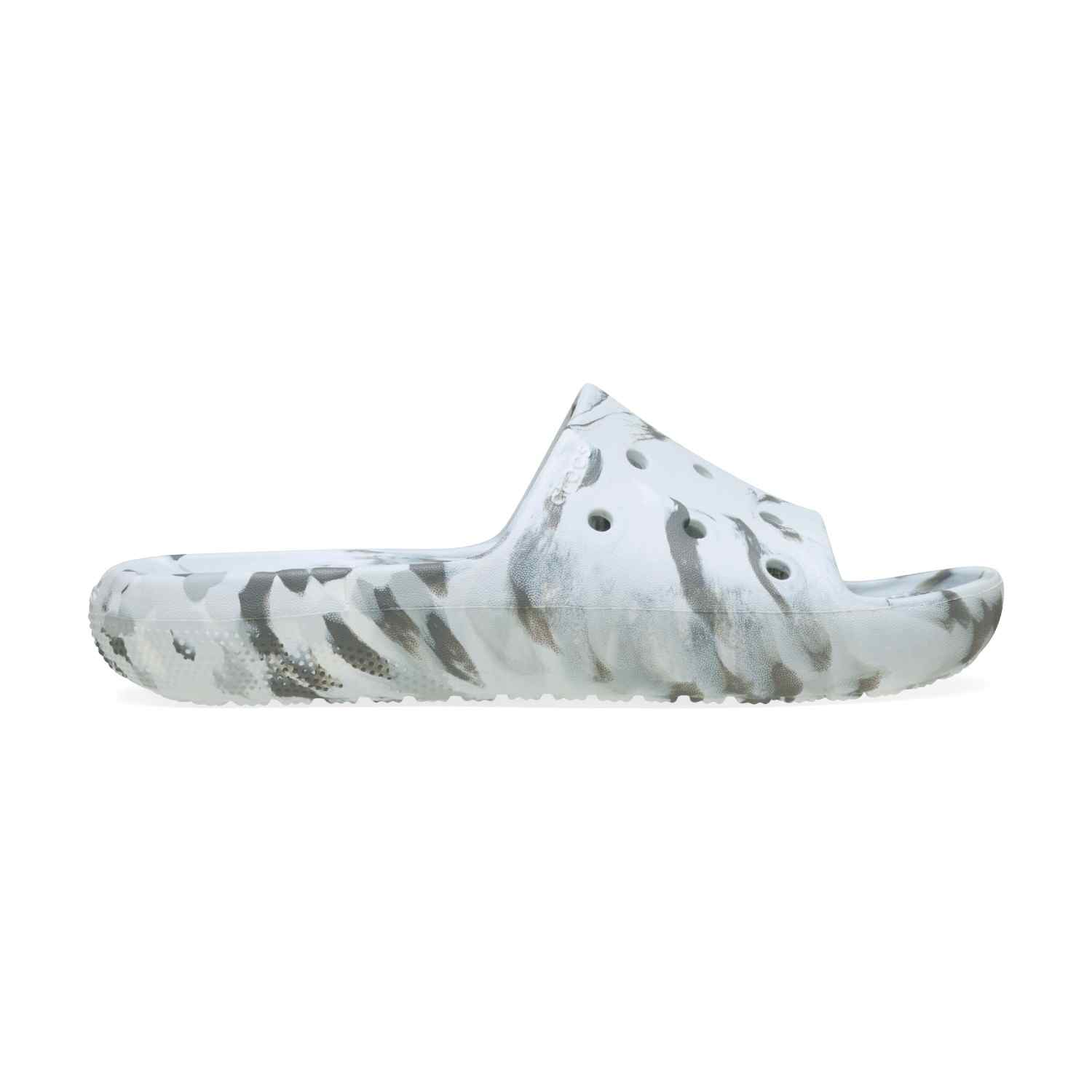 Classic Marbled Ii Men Blue Multi Slidders