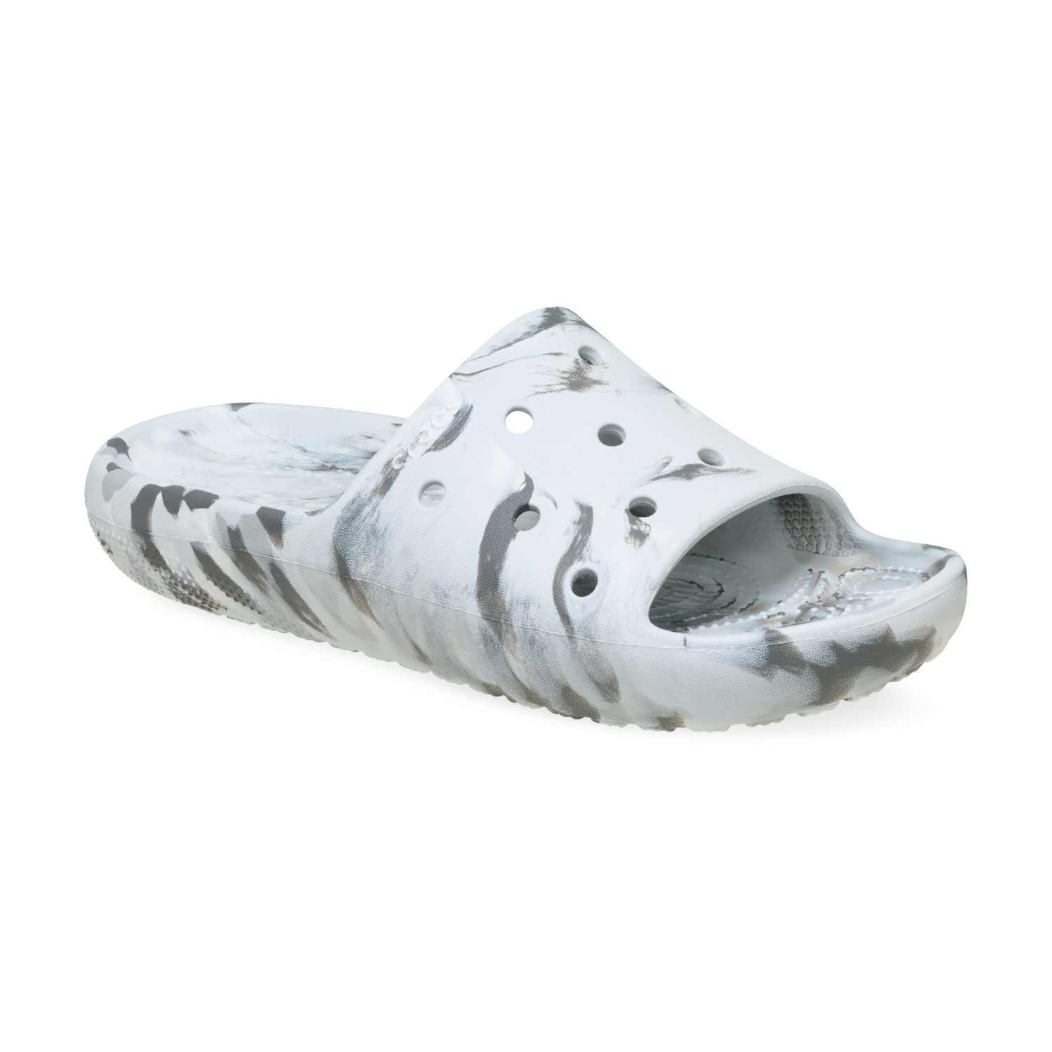 Classic Marbled Ii Men Blue Multi Slidders