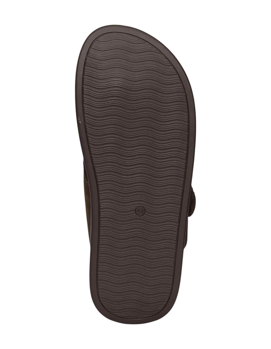 Men Olive Vintage Finish Comfort Sandal