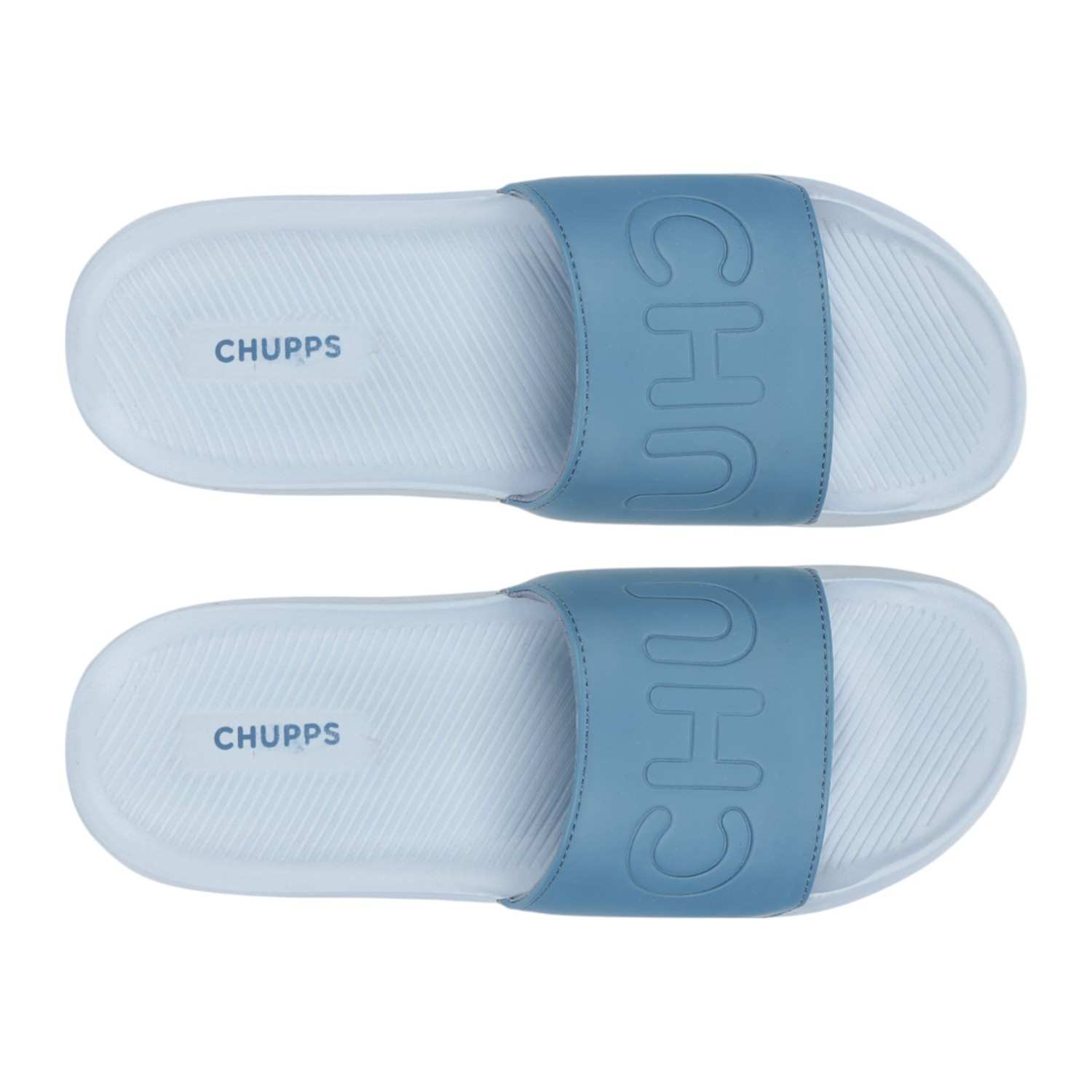 Mens Pure Sky blue Casual Slider