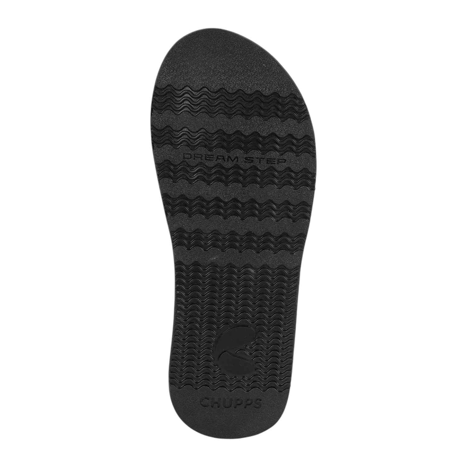 Chupps | Womens Solis Black Casual Slider|7