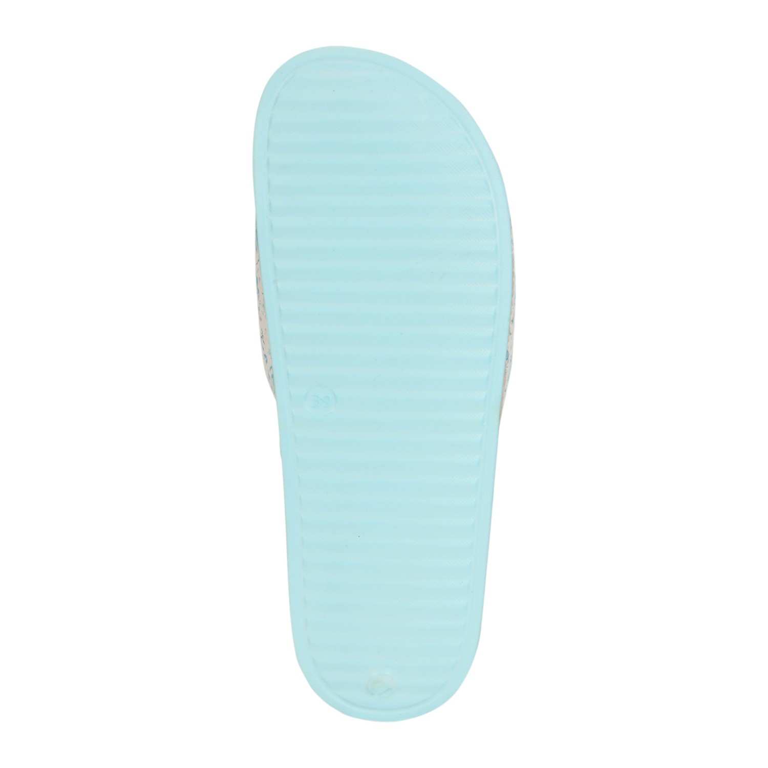 Womens GRACE WHITE BLUE Casual Slider
