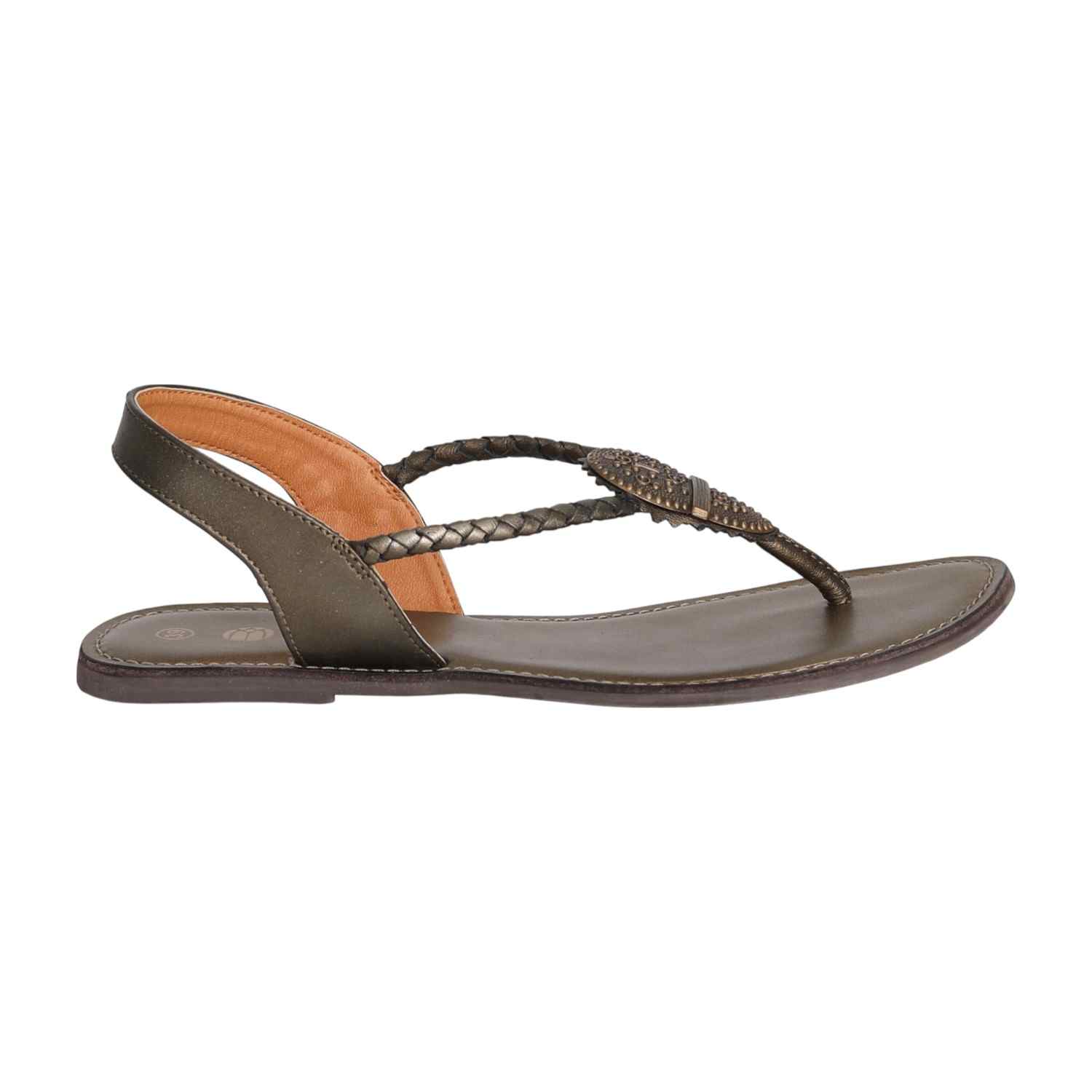 Women's Rustic Radiance Braided Thong Sandal