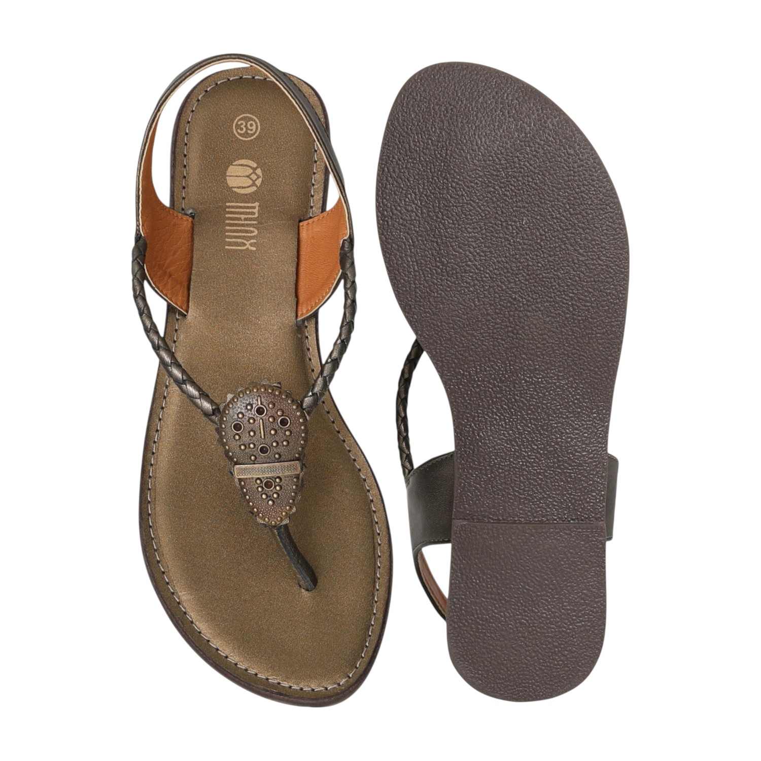 Women's Rustic Radiance Braided Thong Sandal