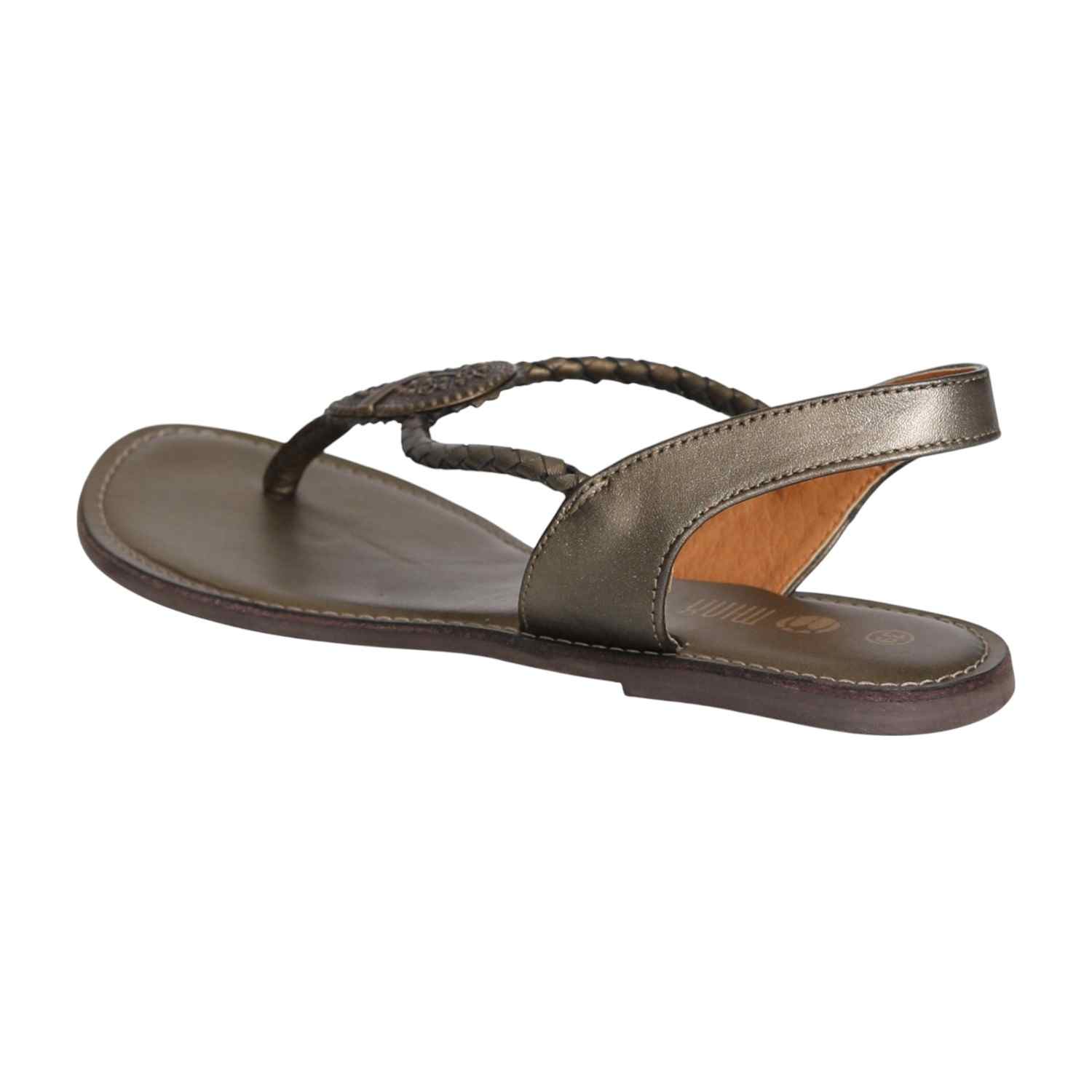 Women's Rustic Radiance Braided Thong Sandal