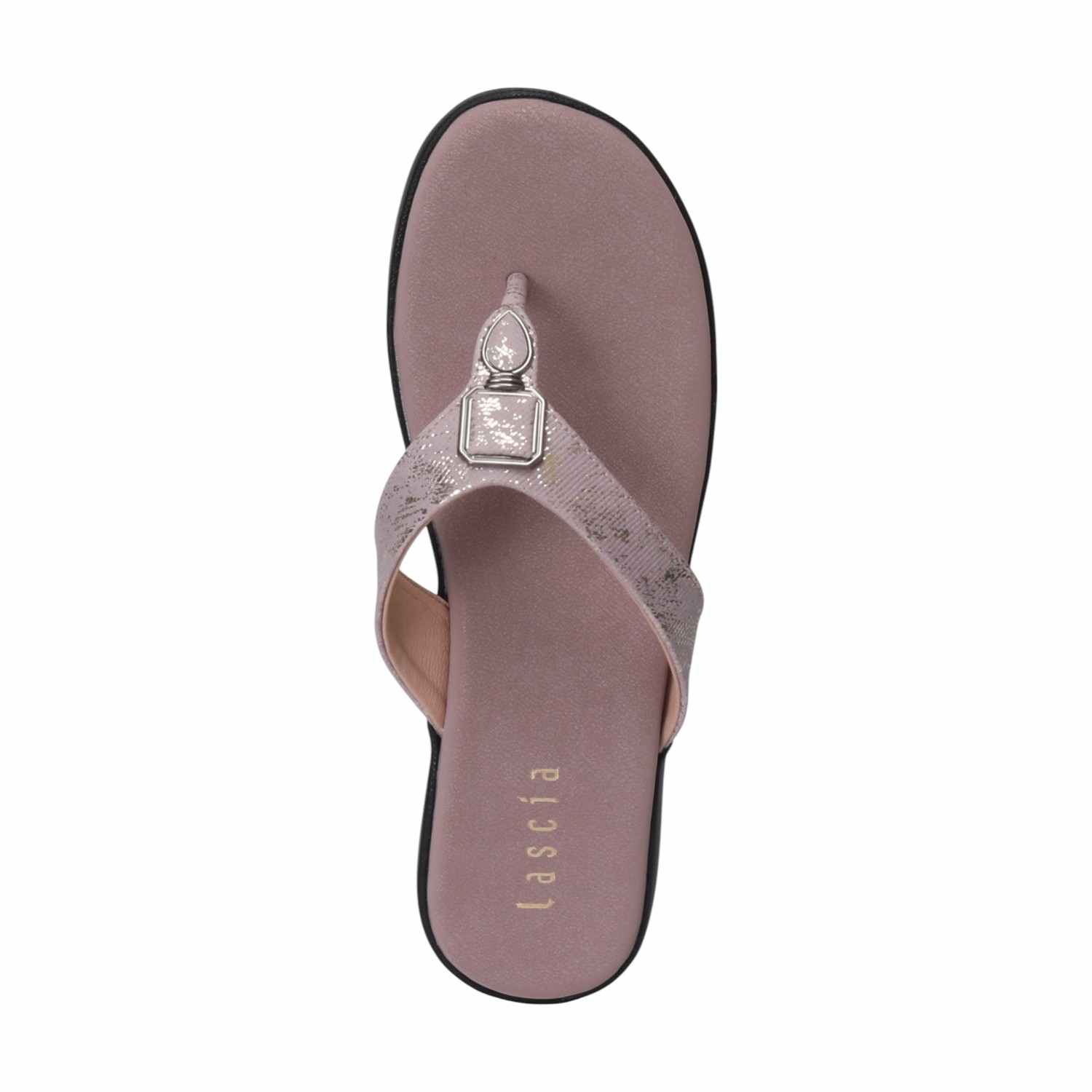 Rose Coloured Casual Wedges for Women