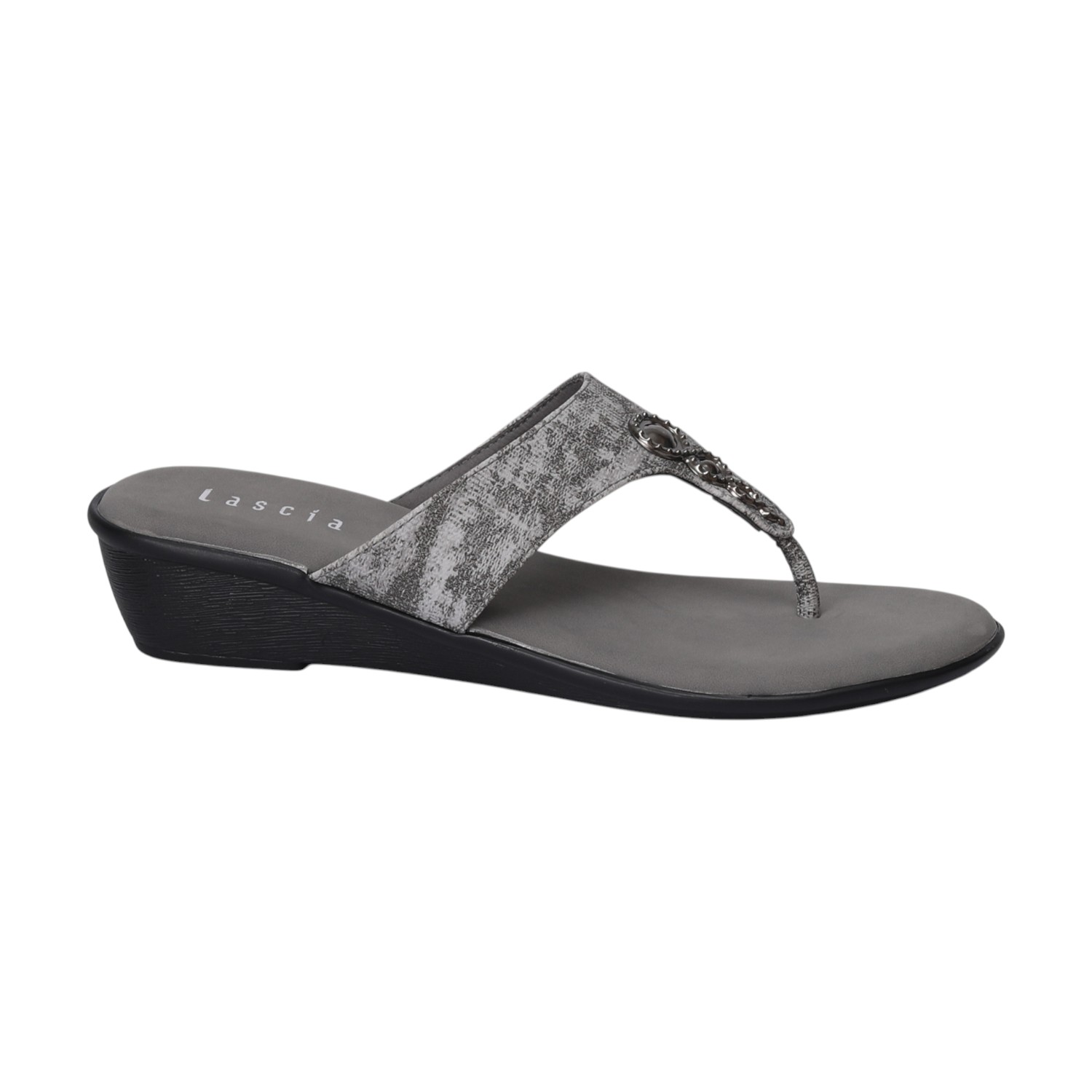 Grey Casual Wedges for Women
