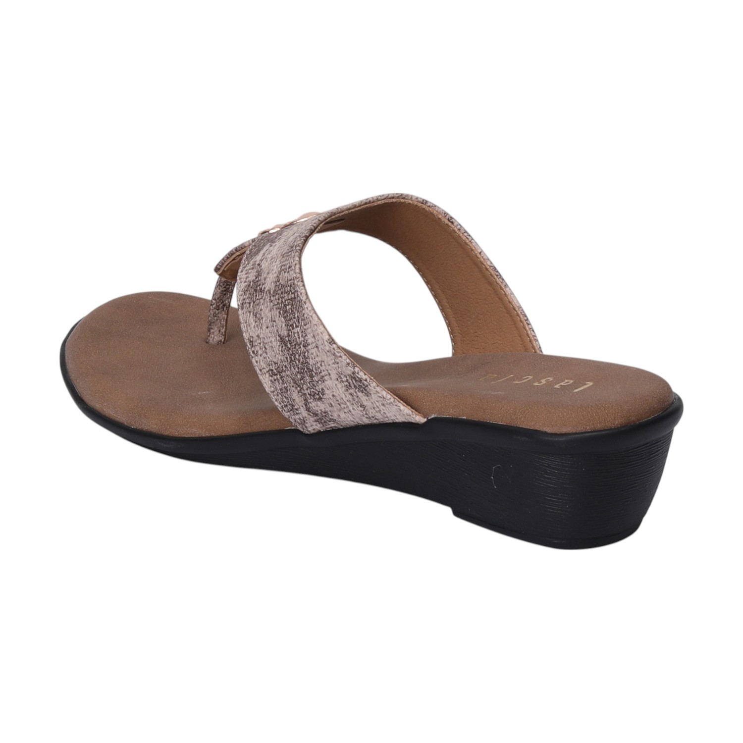 Beige Casual Wedges for Women