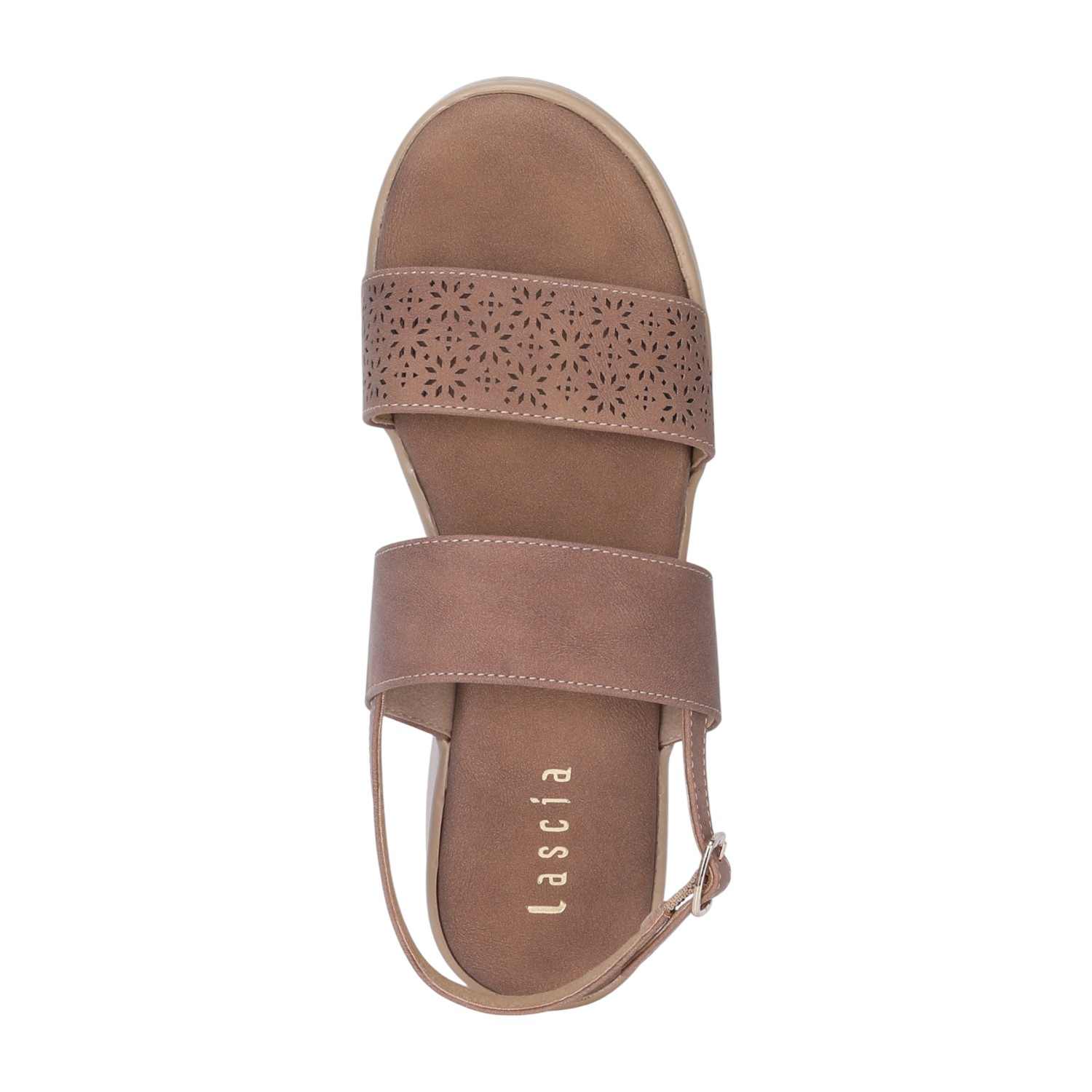 Brown Casual Wedge Sandals for Women
