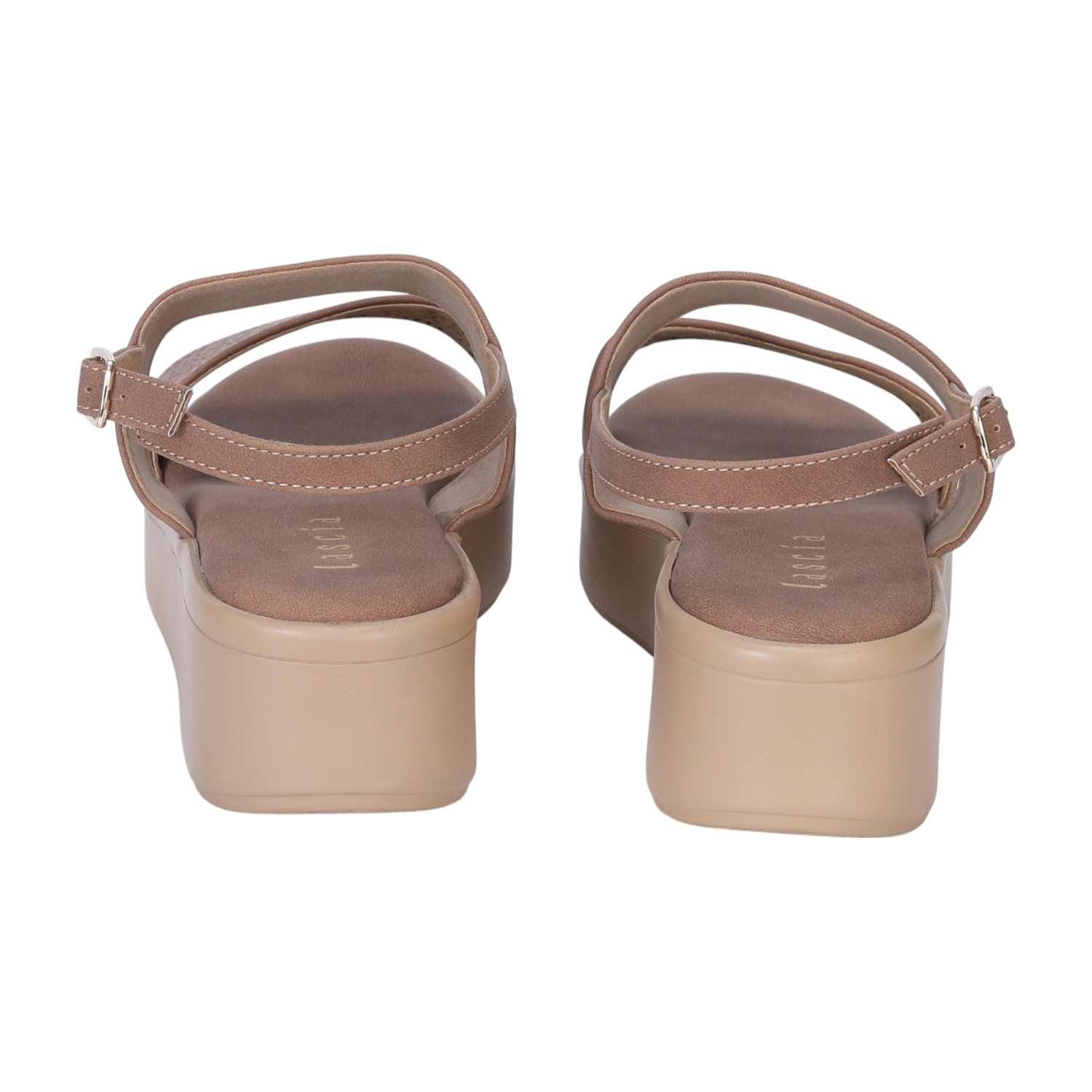 Brown Casual Wedge Sandals for Women
