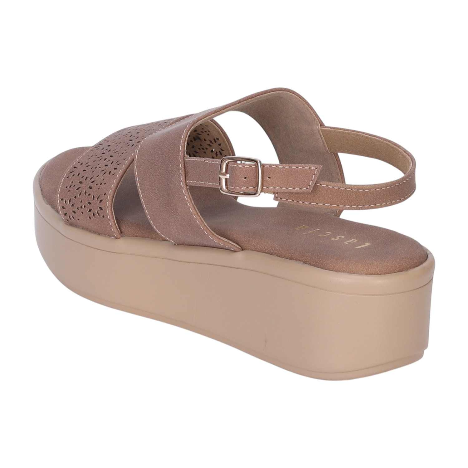 Brown Casual Wedge Sandals for Women