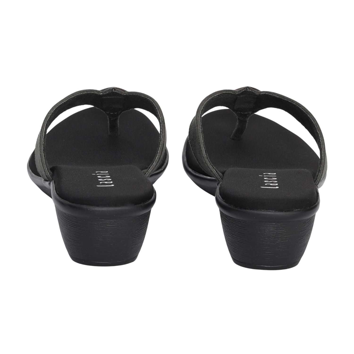 Women Olive Luxe Wedge Sandals
