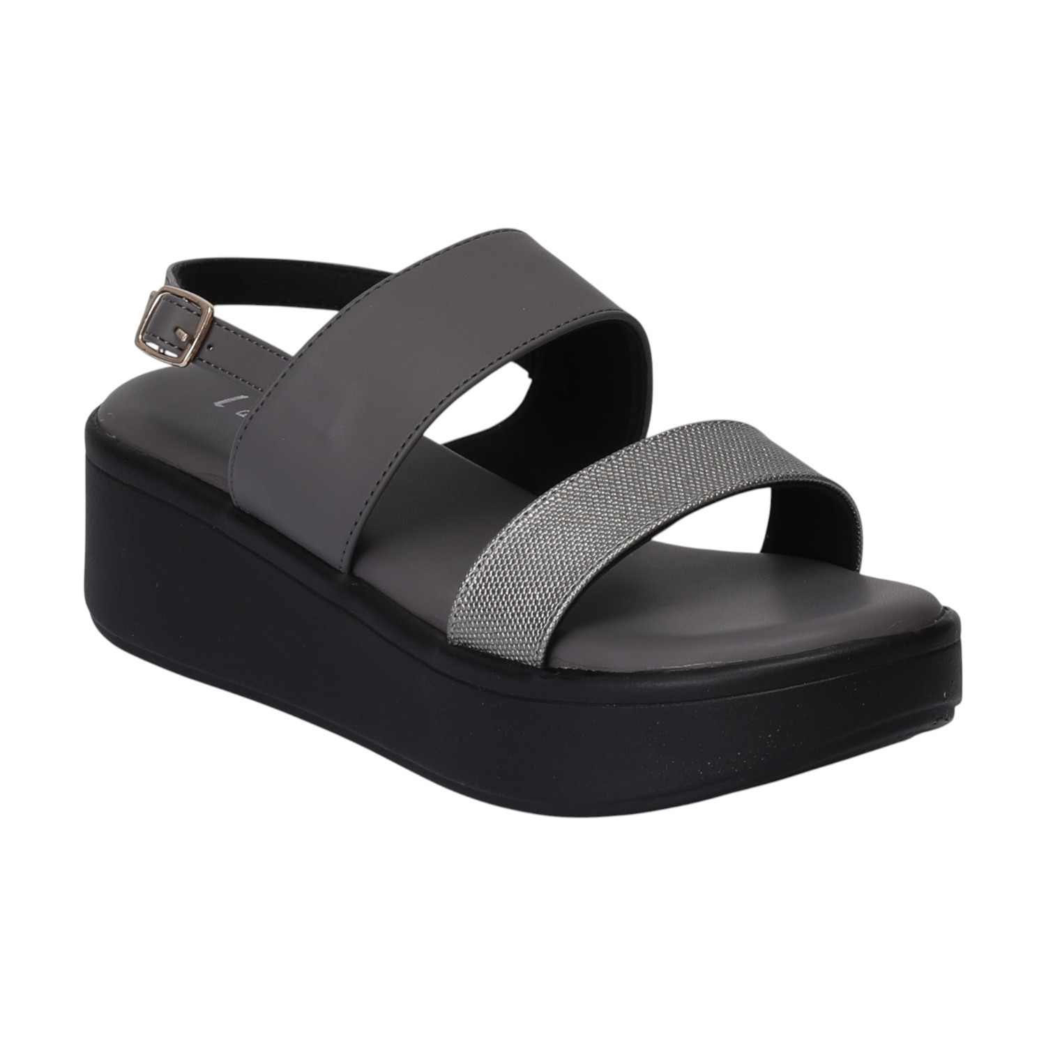 Grey Casual Wedges for Women