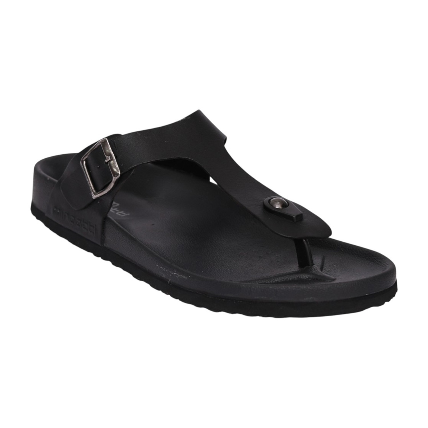 Men Black Classic Comfort Sandal