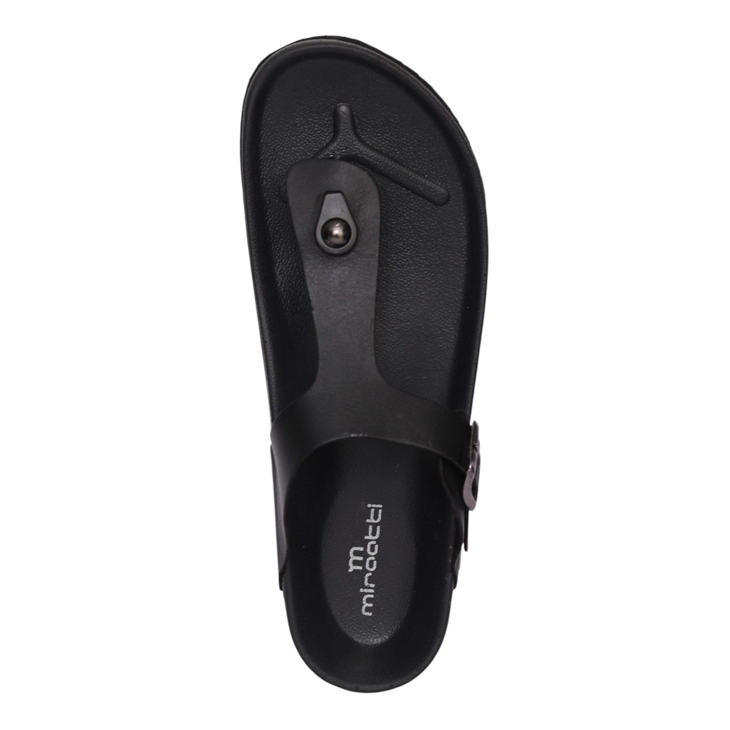 Men Black Classic Comfort Sandal