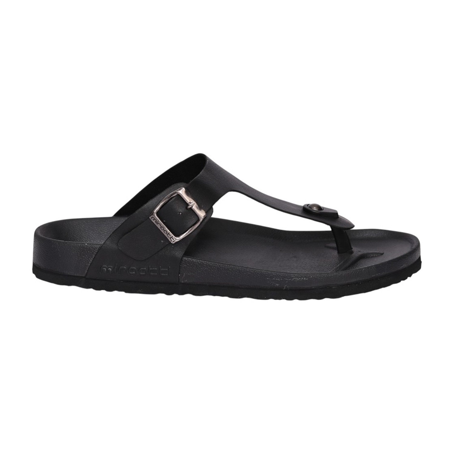 Men Black Classic Comfort Sandal