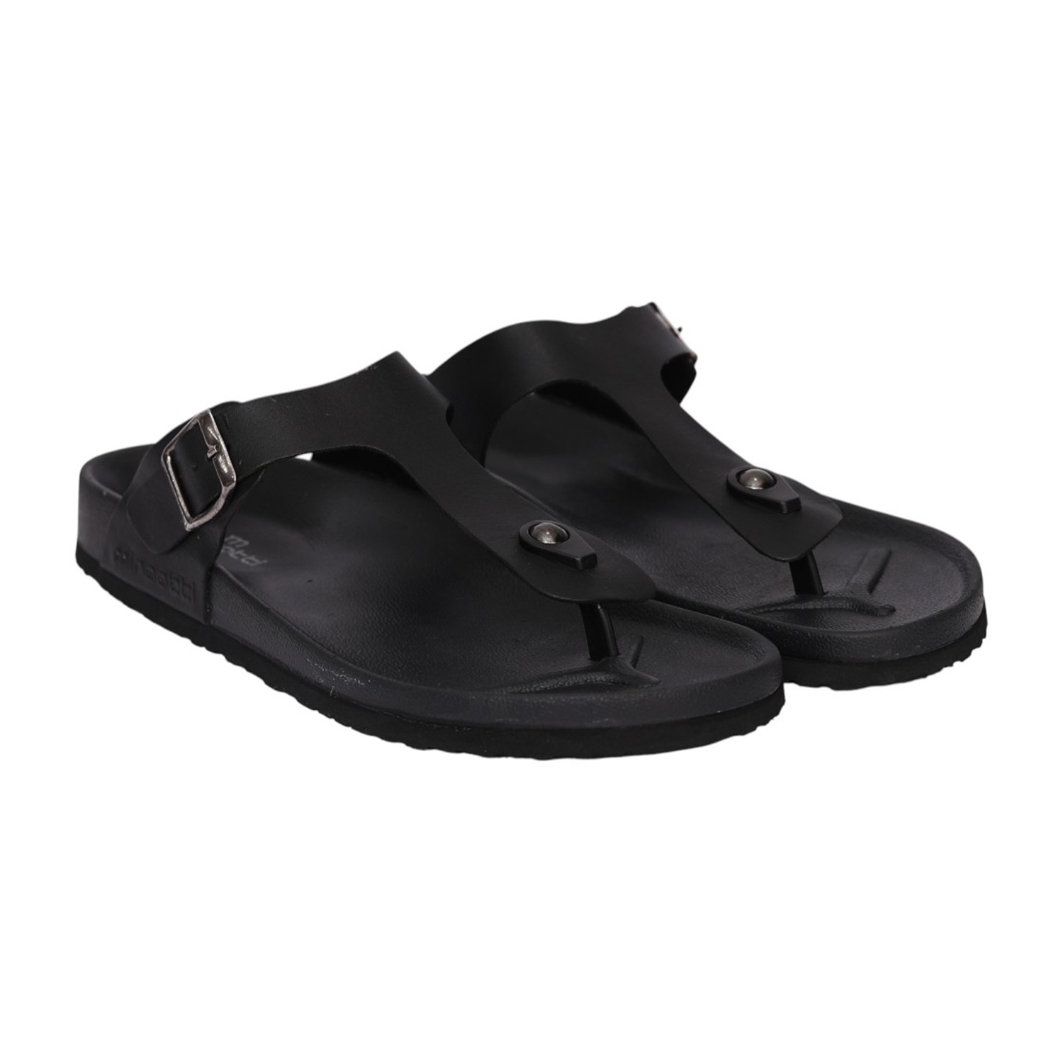 Men Black Classic Comfort Sandal