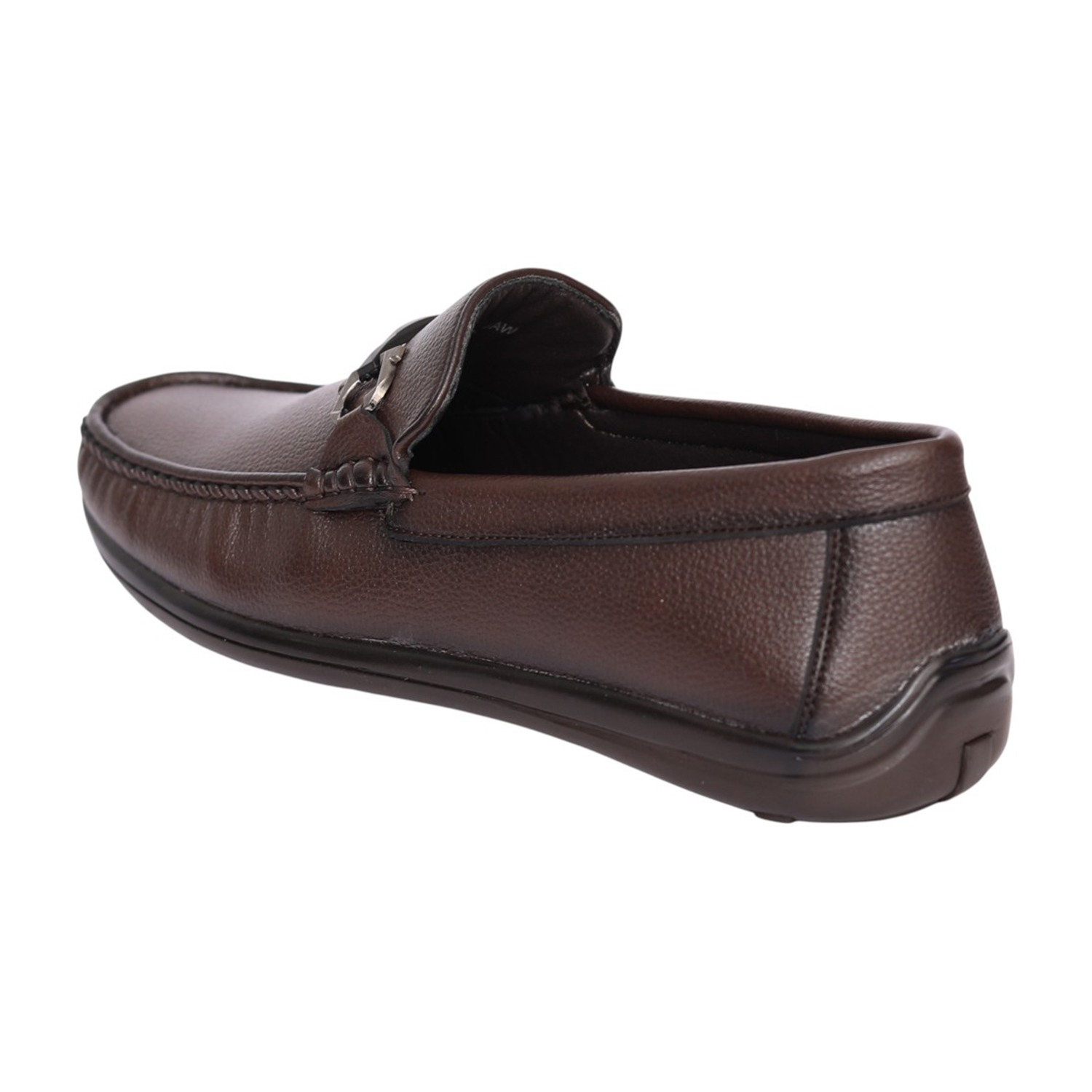 Men Brown Classic Horsebit Loafers
