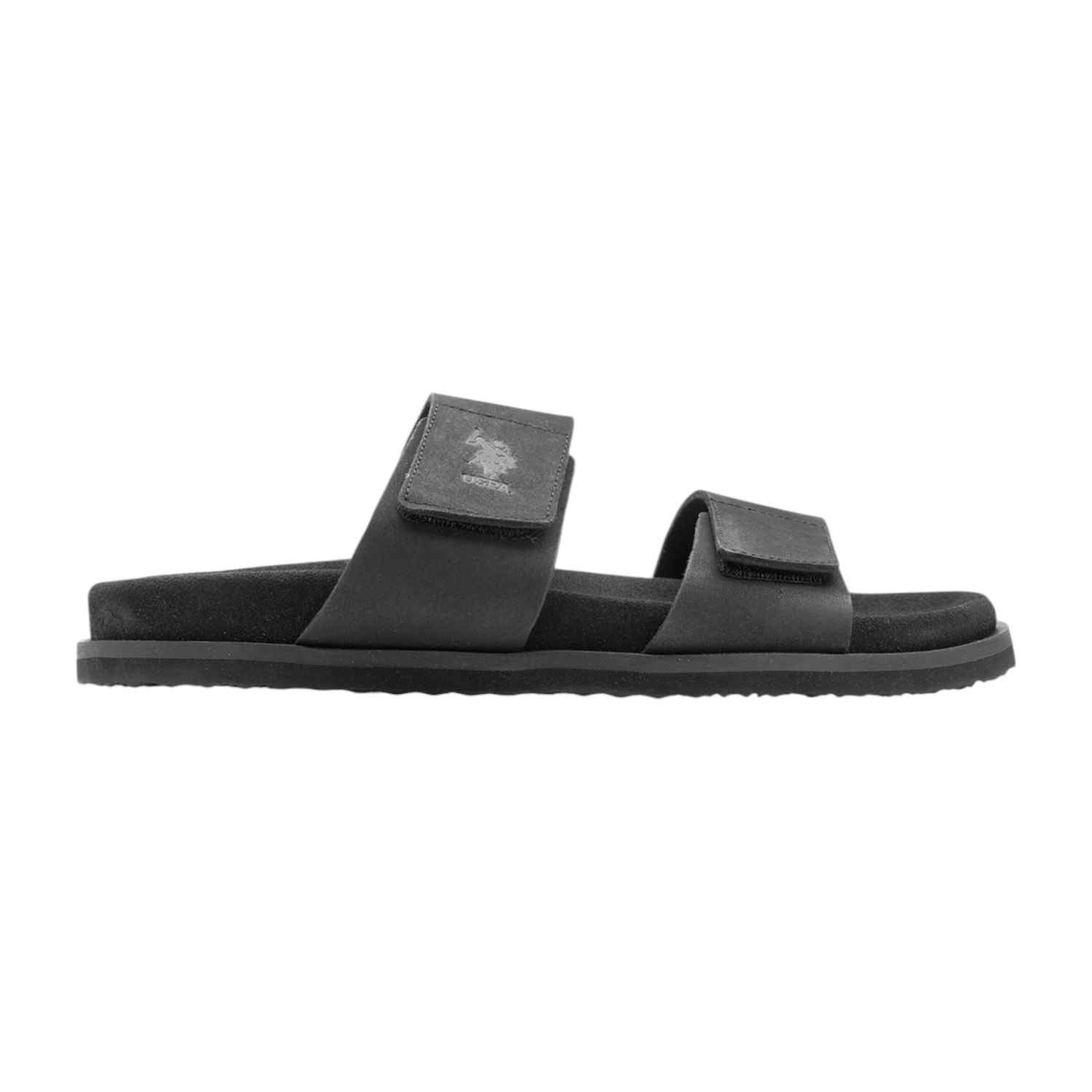 Men Griz Velcro Slippers