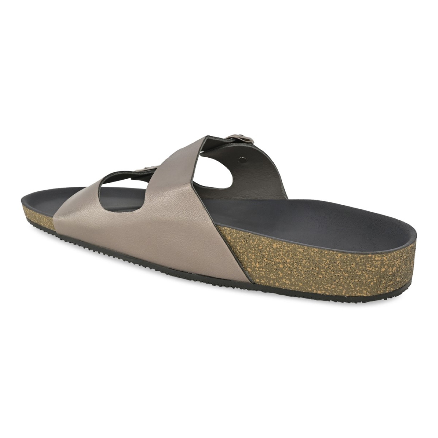 Women Open Toe Double Strap Flats