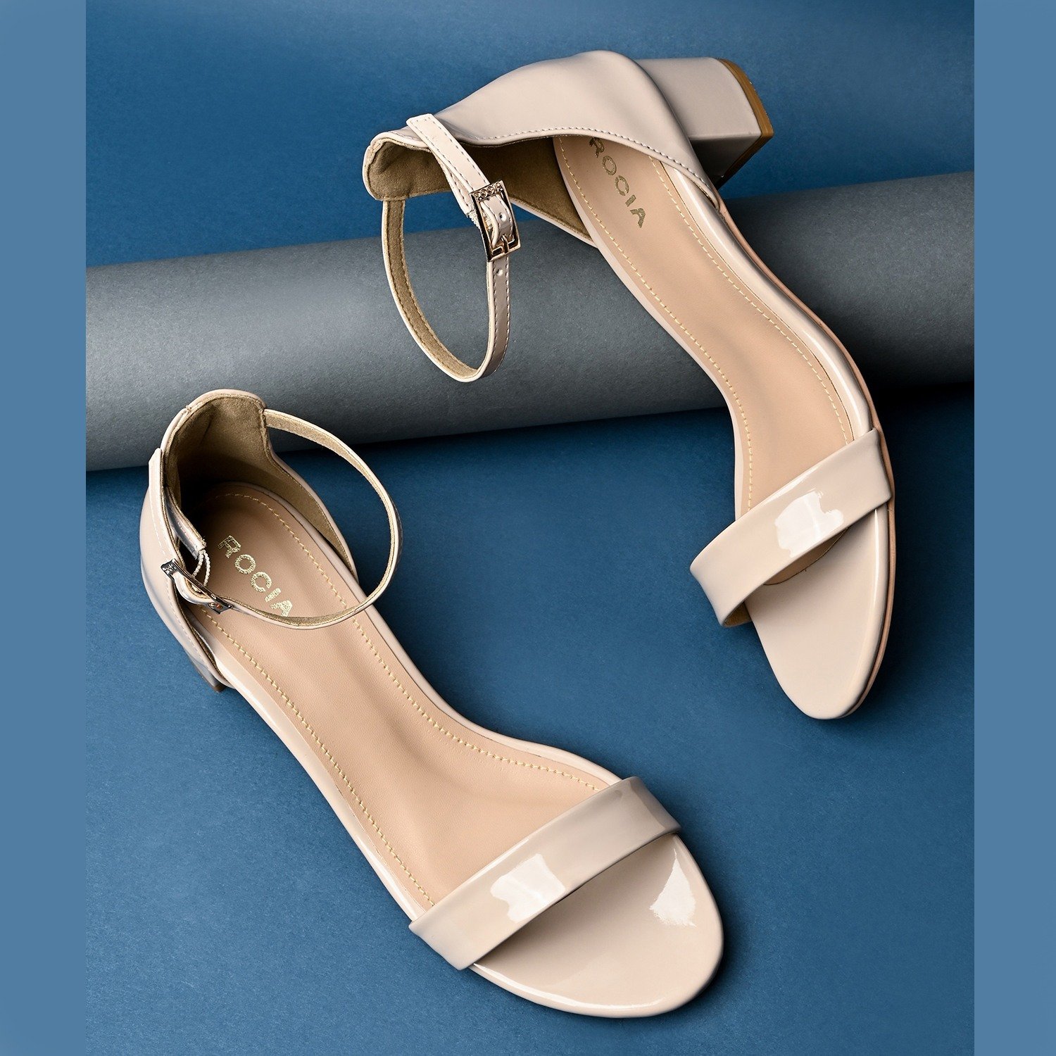 Women Ankle Strap Block Heel Sandals