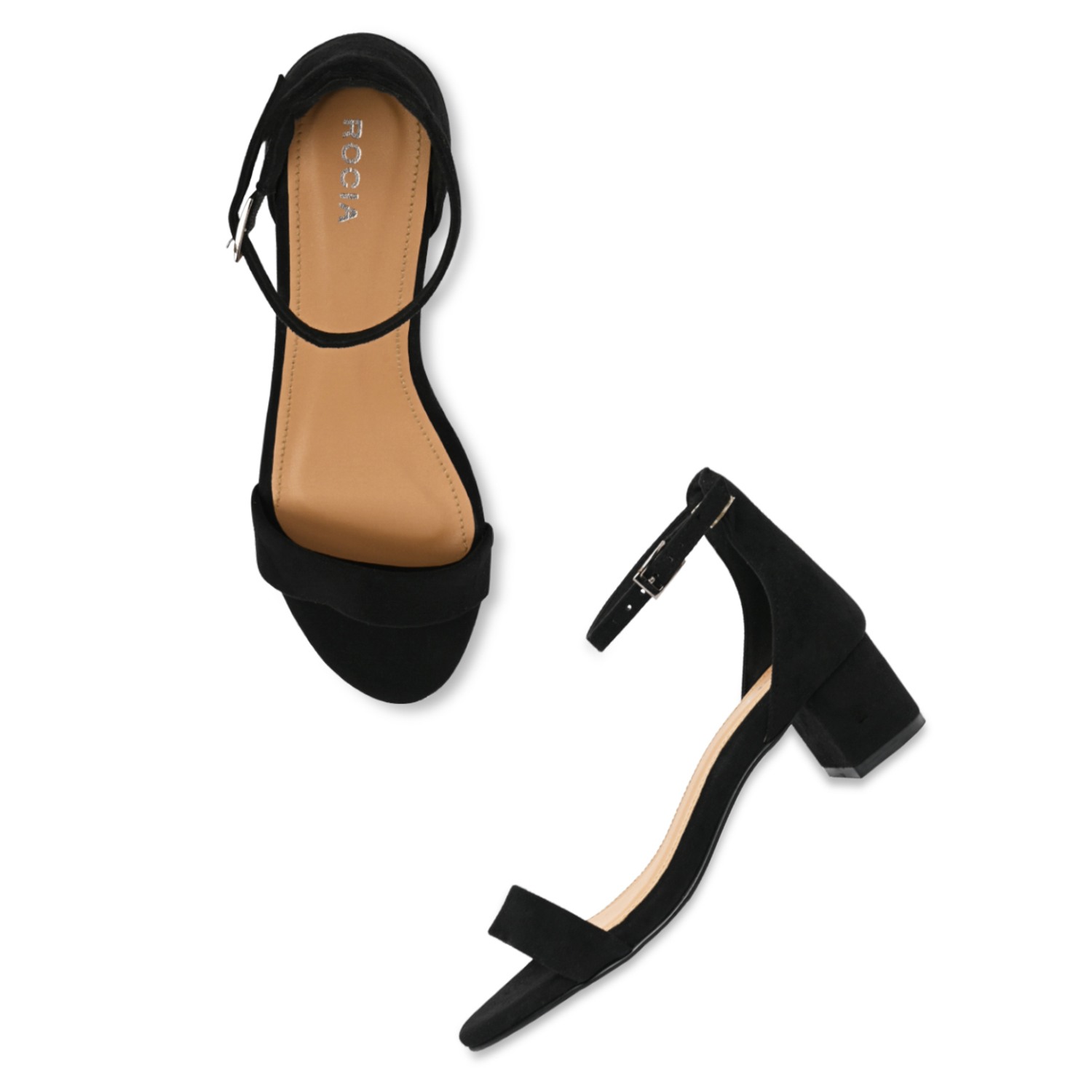 Women Ankle Strap Block Heel Sandals