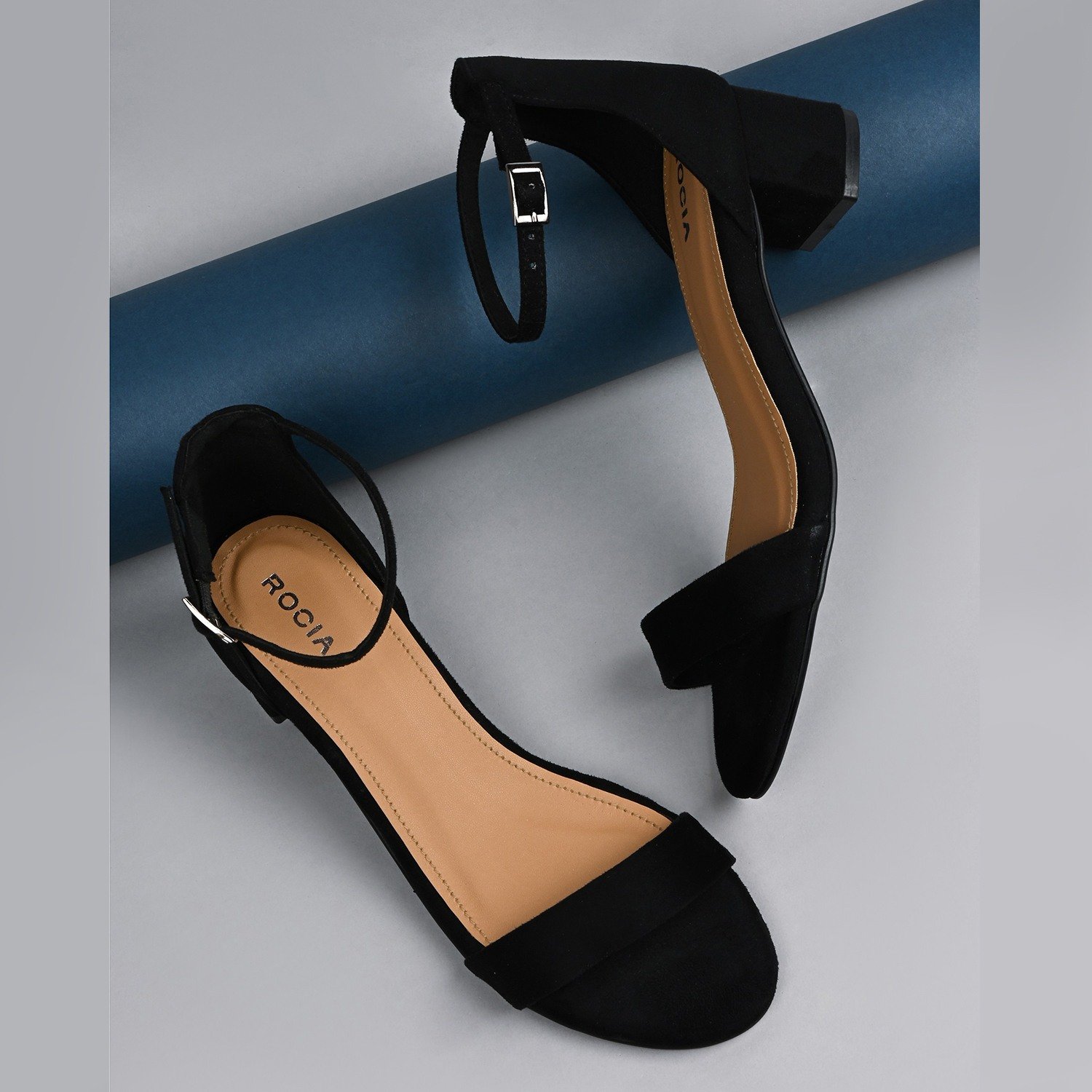 Women Ankle Strap Block Heel Sandals