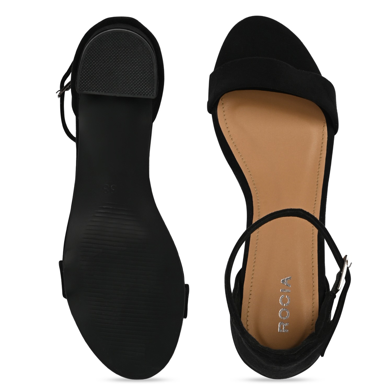 Women Ankle Strap Block Heel Sandals