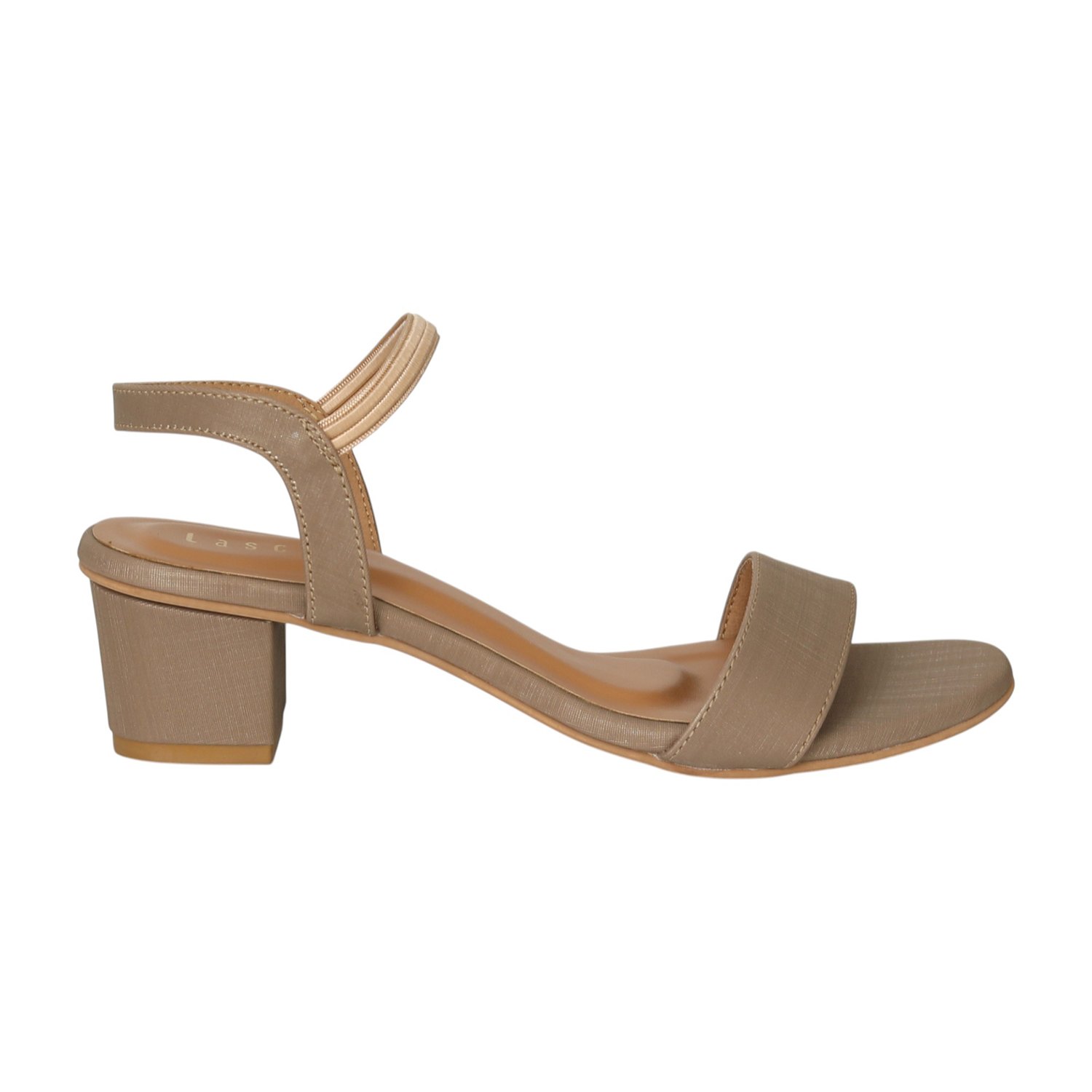 Women SoftTan Glow Block Sandals