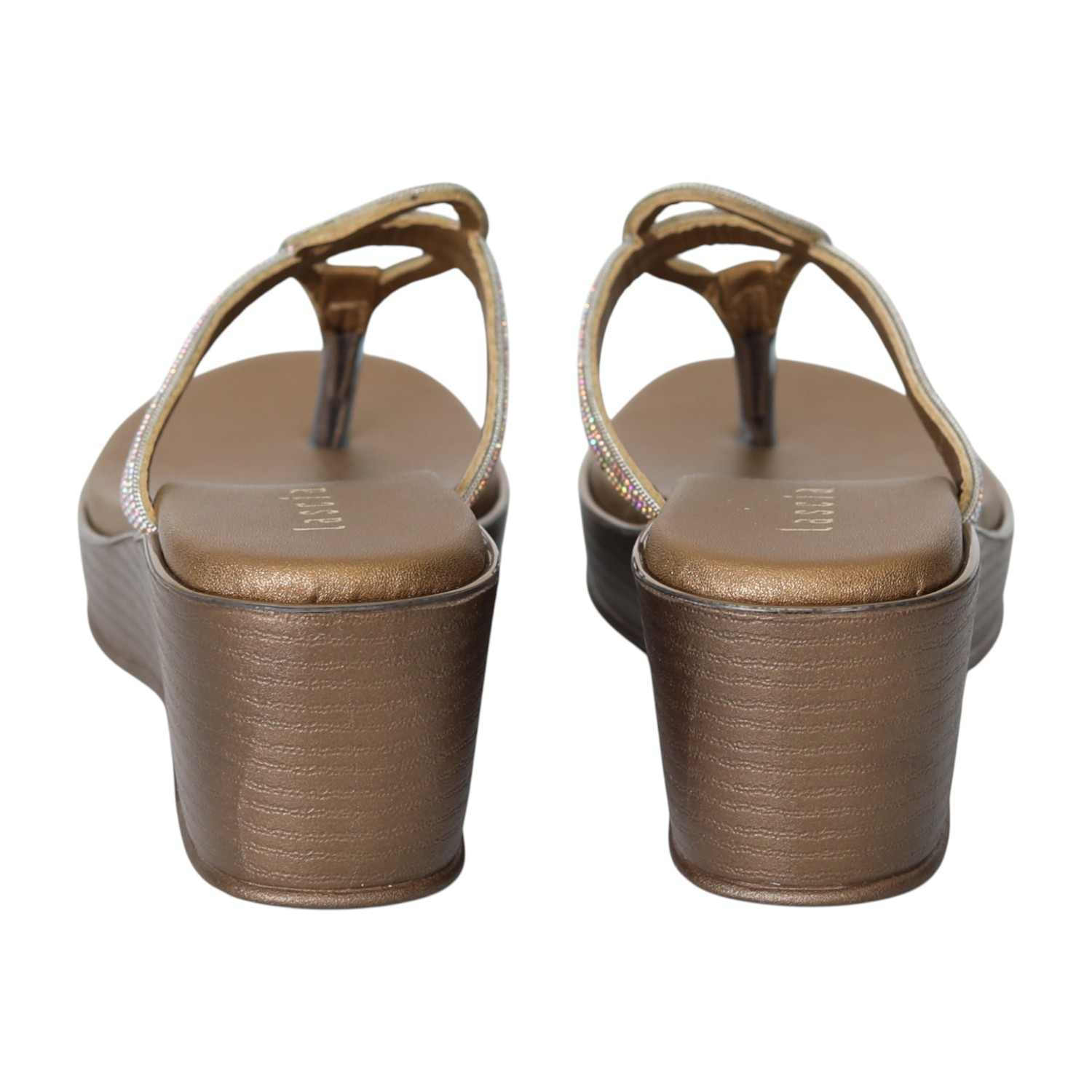 Women Elegant Curve Antique Sandals