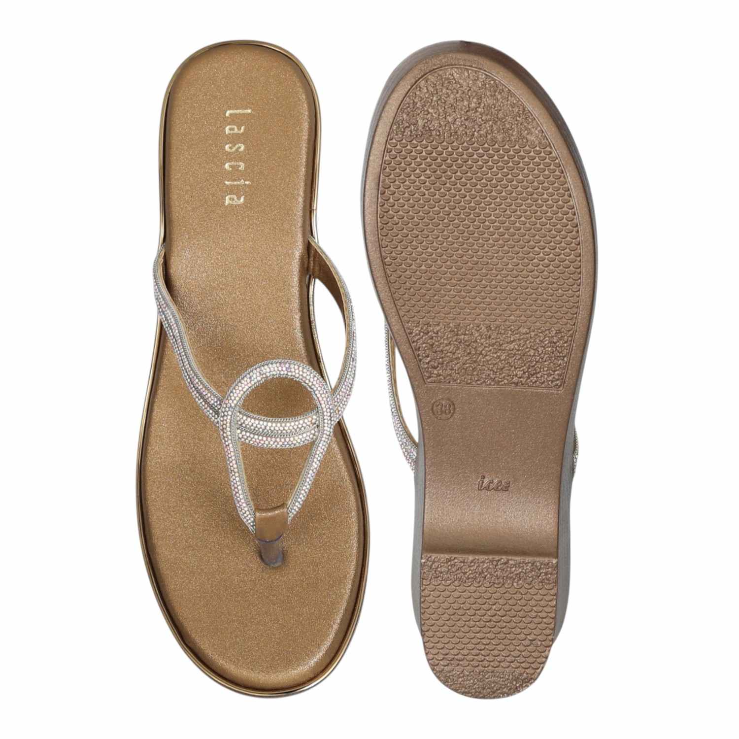 Women Elegant Curve Antique Sandals