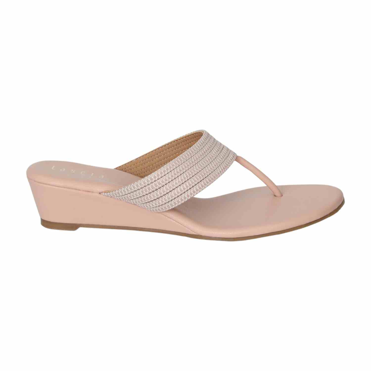 Women Blush Bloom Comfort Heels