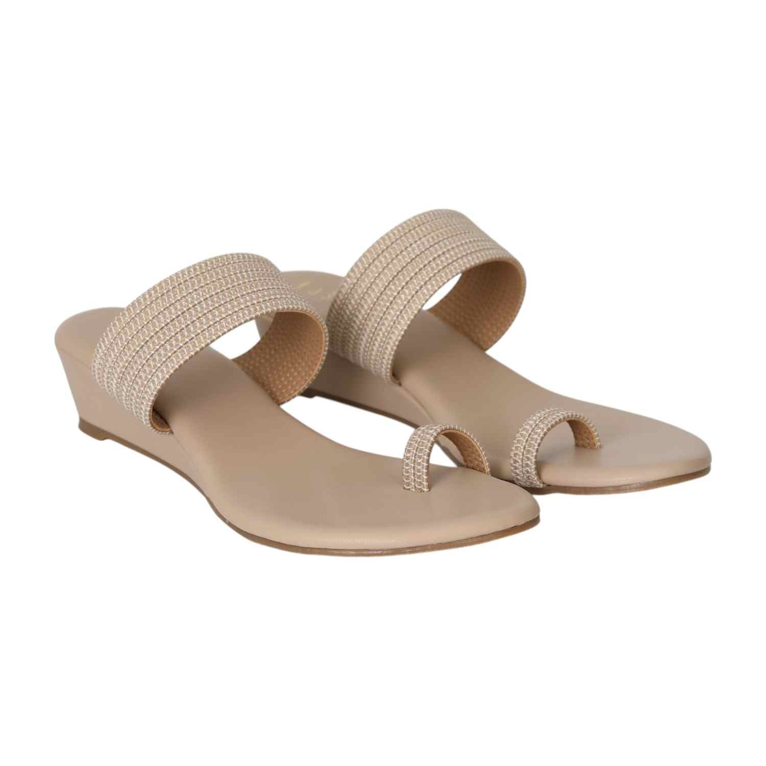 Women's Sand Whisper Toe Ring Flats