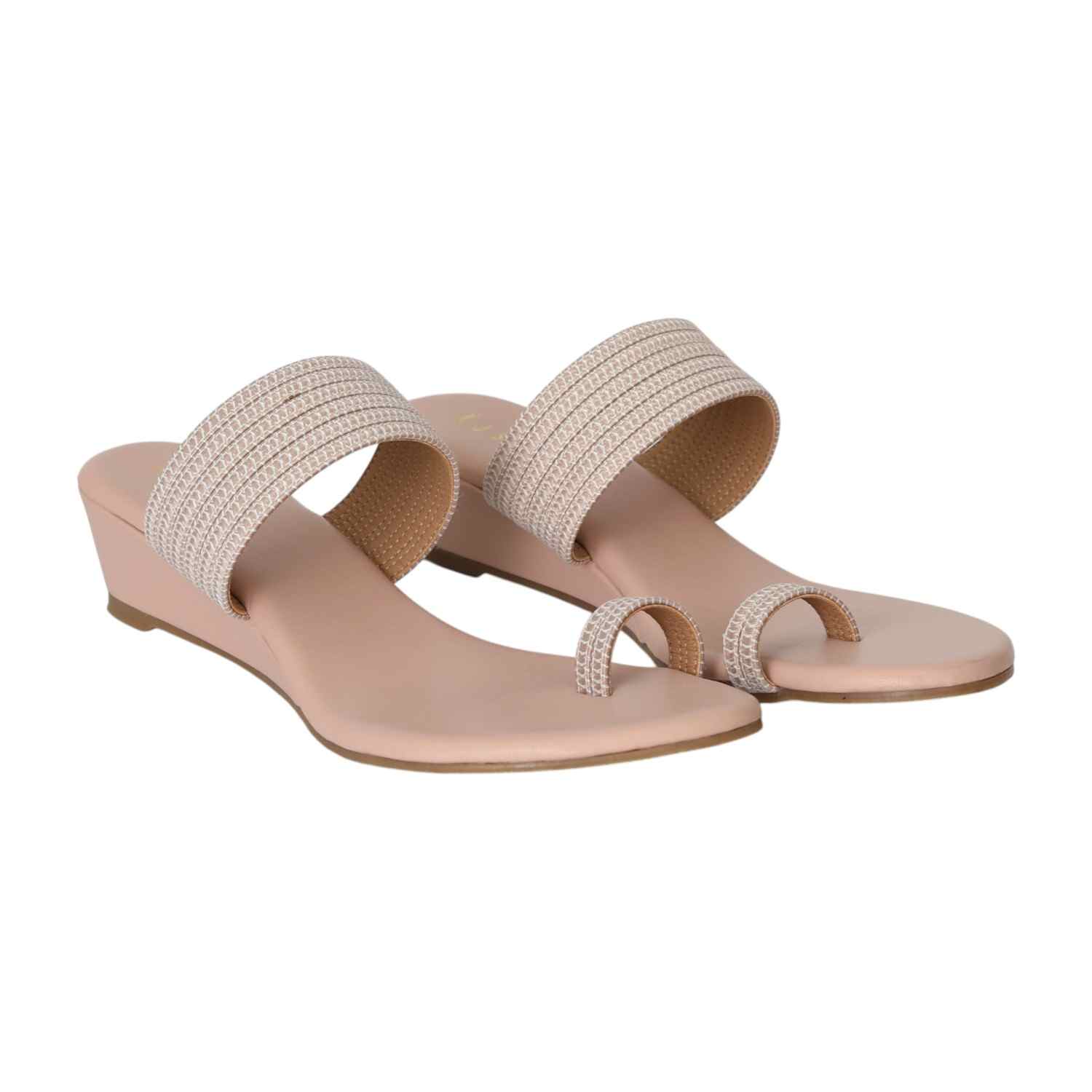 Women's Peachy Whisper Toe Ring Flats