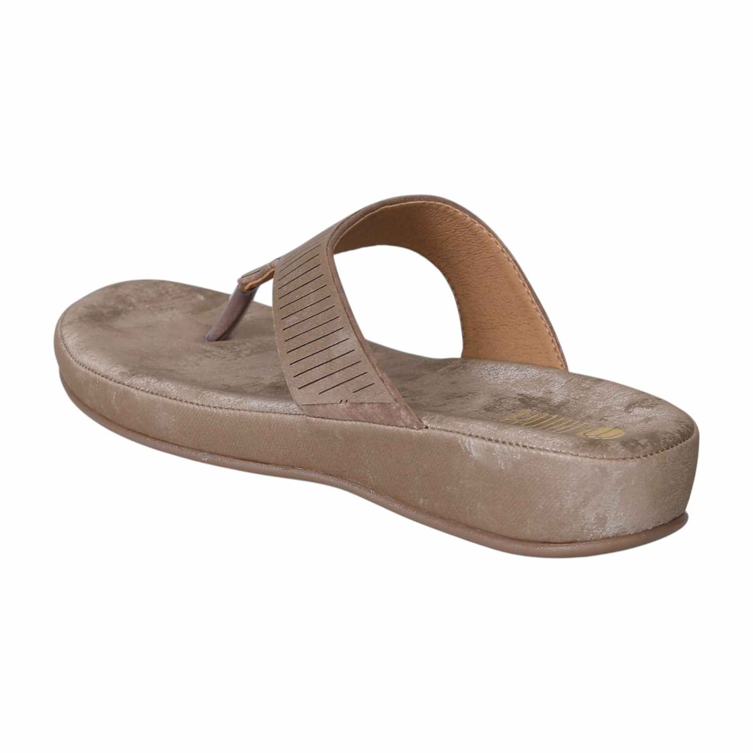 Taupe Serenity Slides for Women