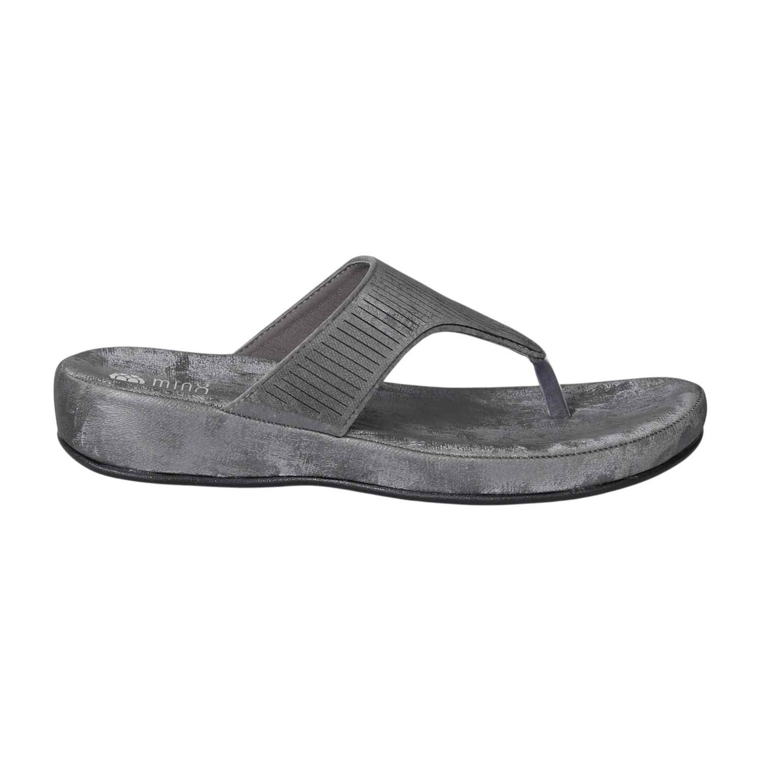Dark Grey Serenity Slides for Women