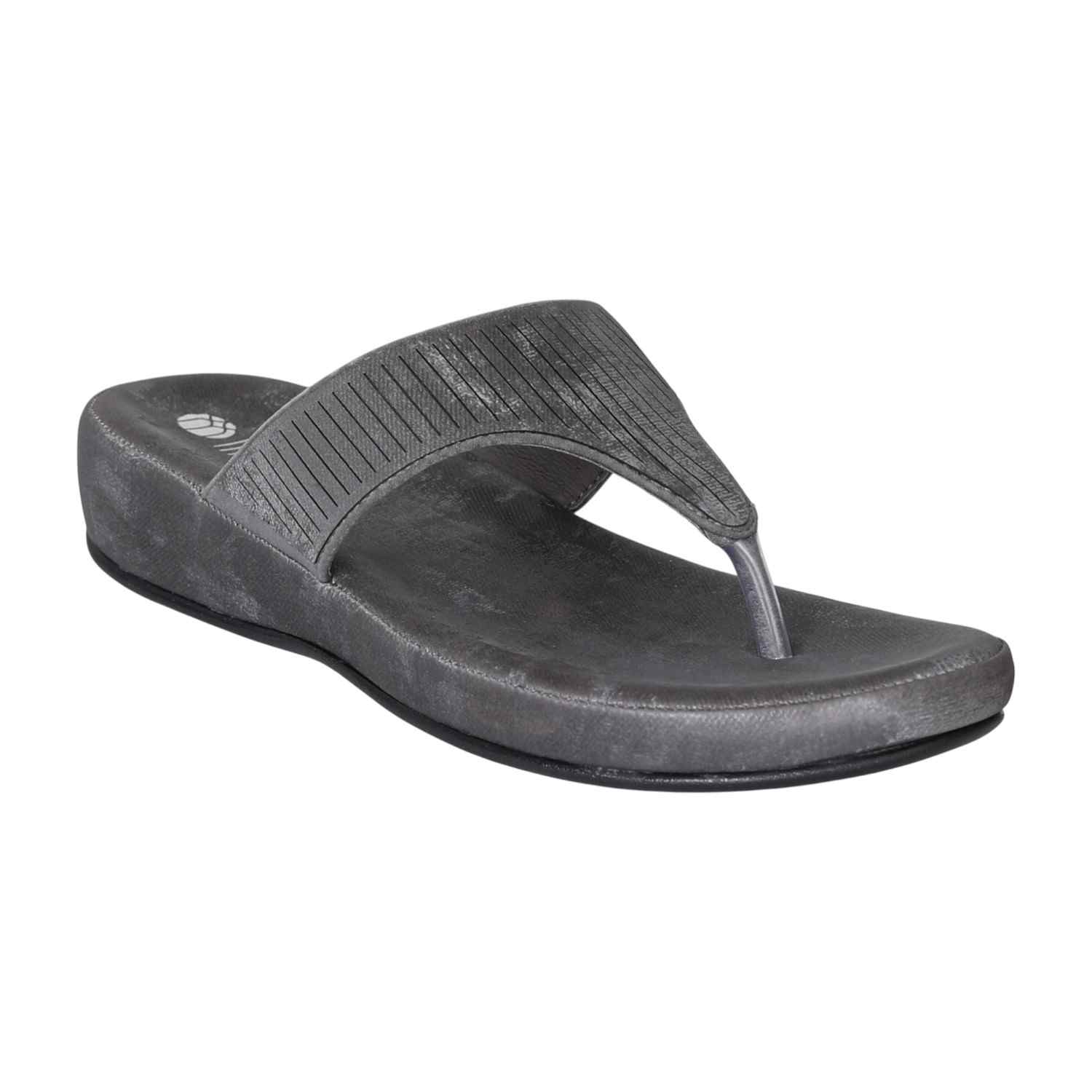Dark Grey Serenity Slides for Women