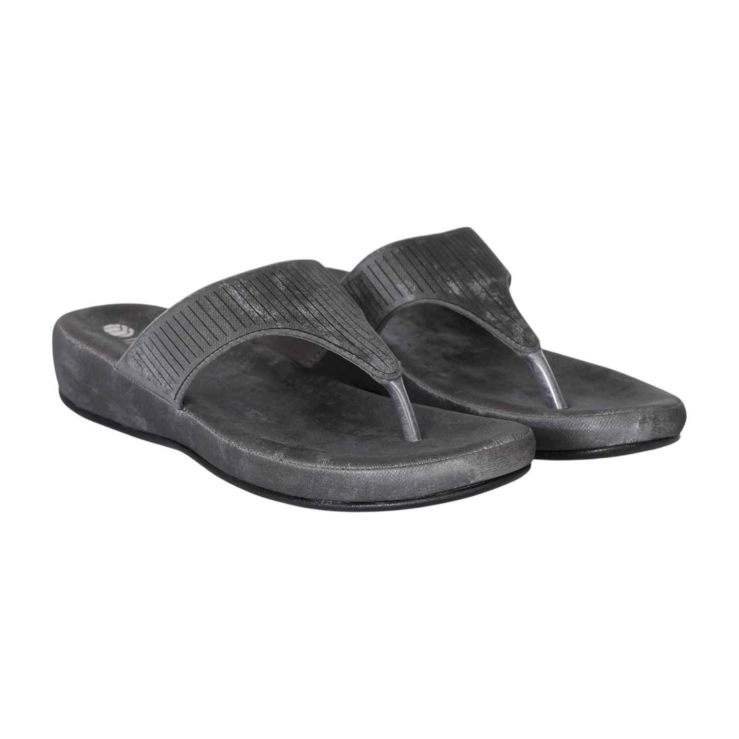 Dark Grey Serenity Slides for Women