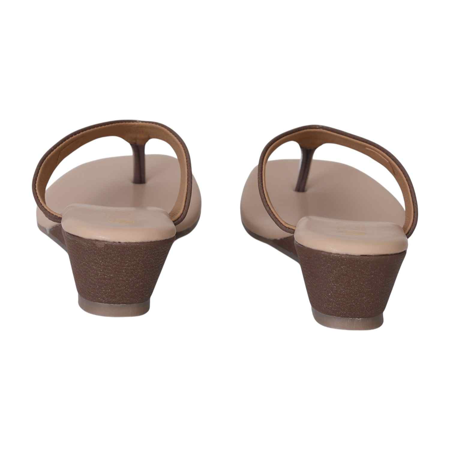 Brown Charm Wedges for Women