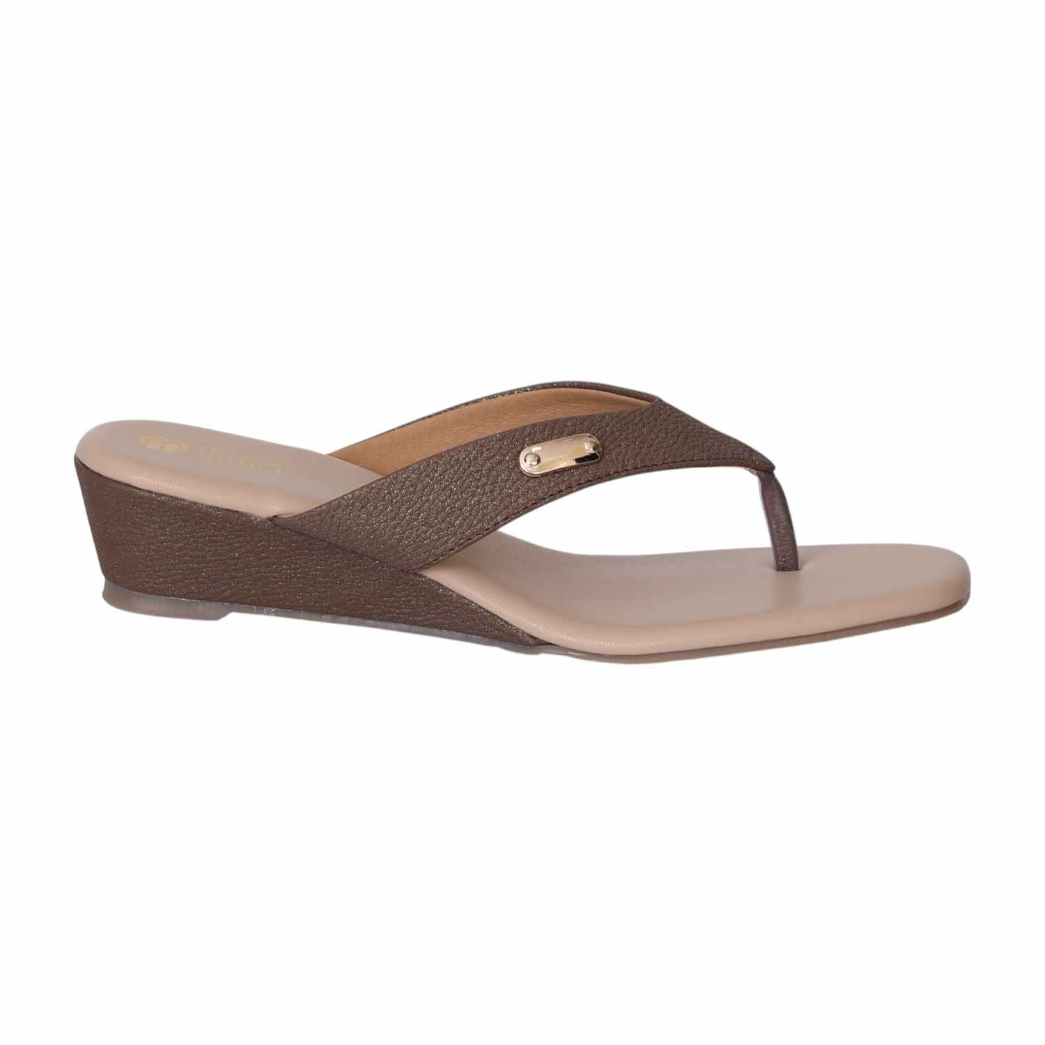 Brown Charm Wedges for Women
